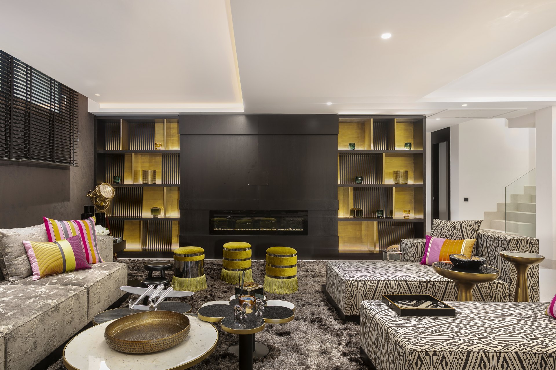 Spectacular residence with garden in the upper part of the Golden Mile