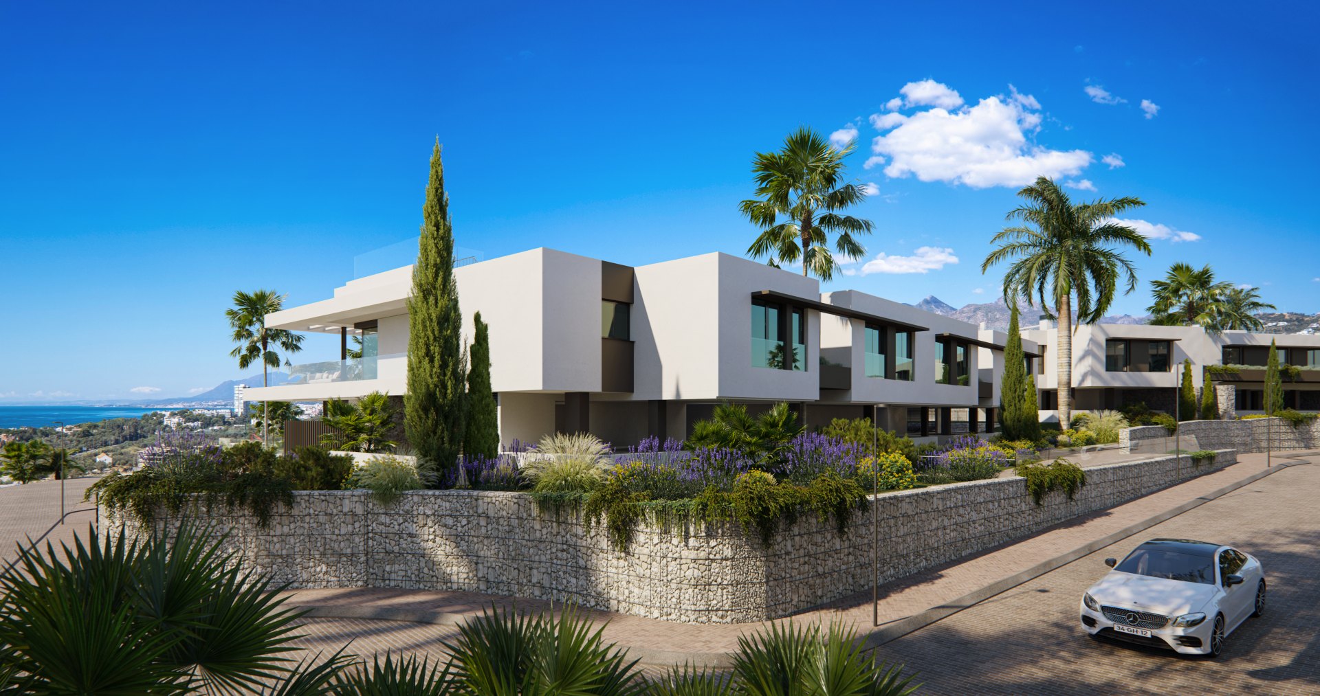 Villa pareada de modernidad excepcional en Marbella Este