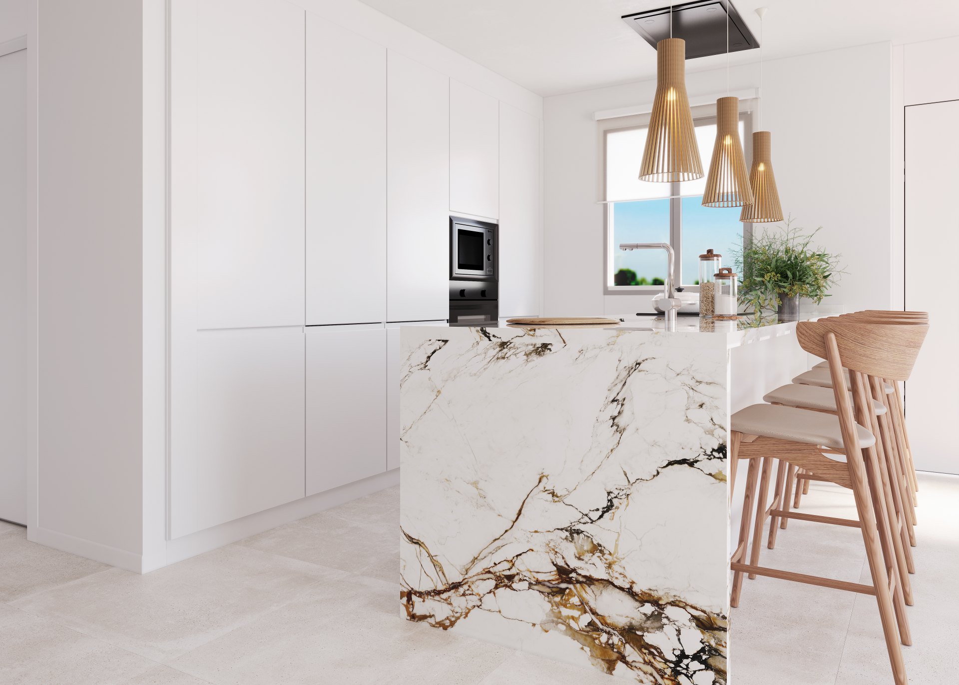 Wonderful penthouse on the beachfront