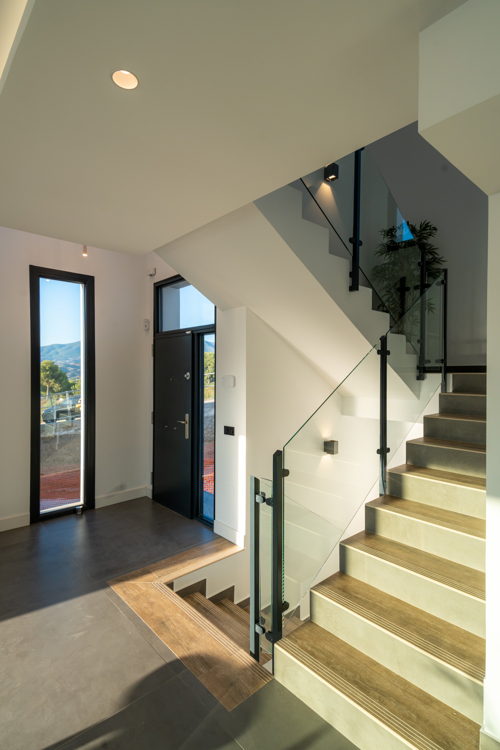 Villa moderna con vistas a campo de golf