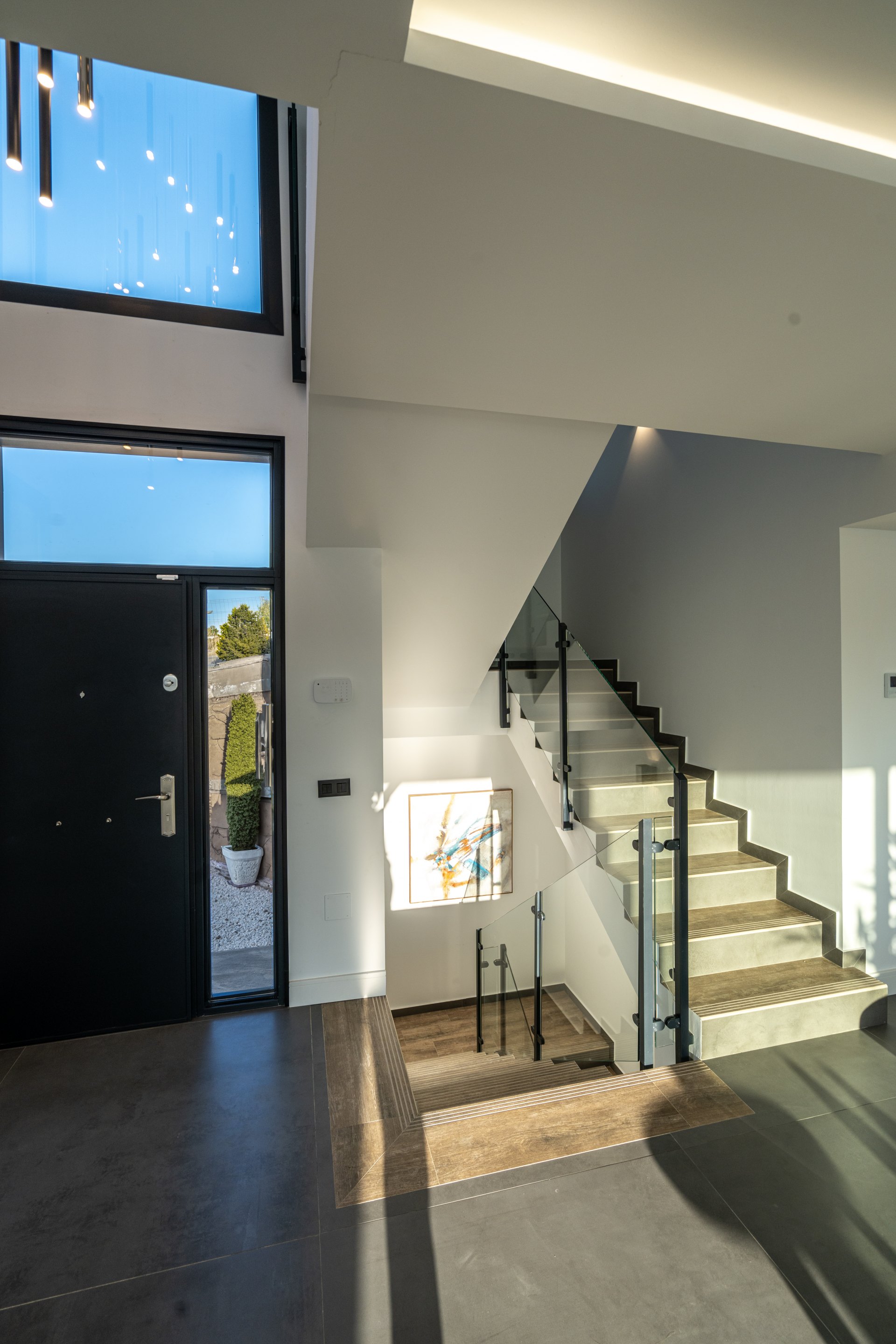 Villa moderna con vistas a campo de golf