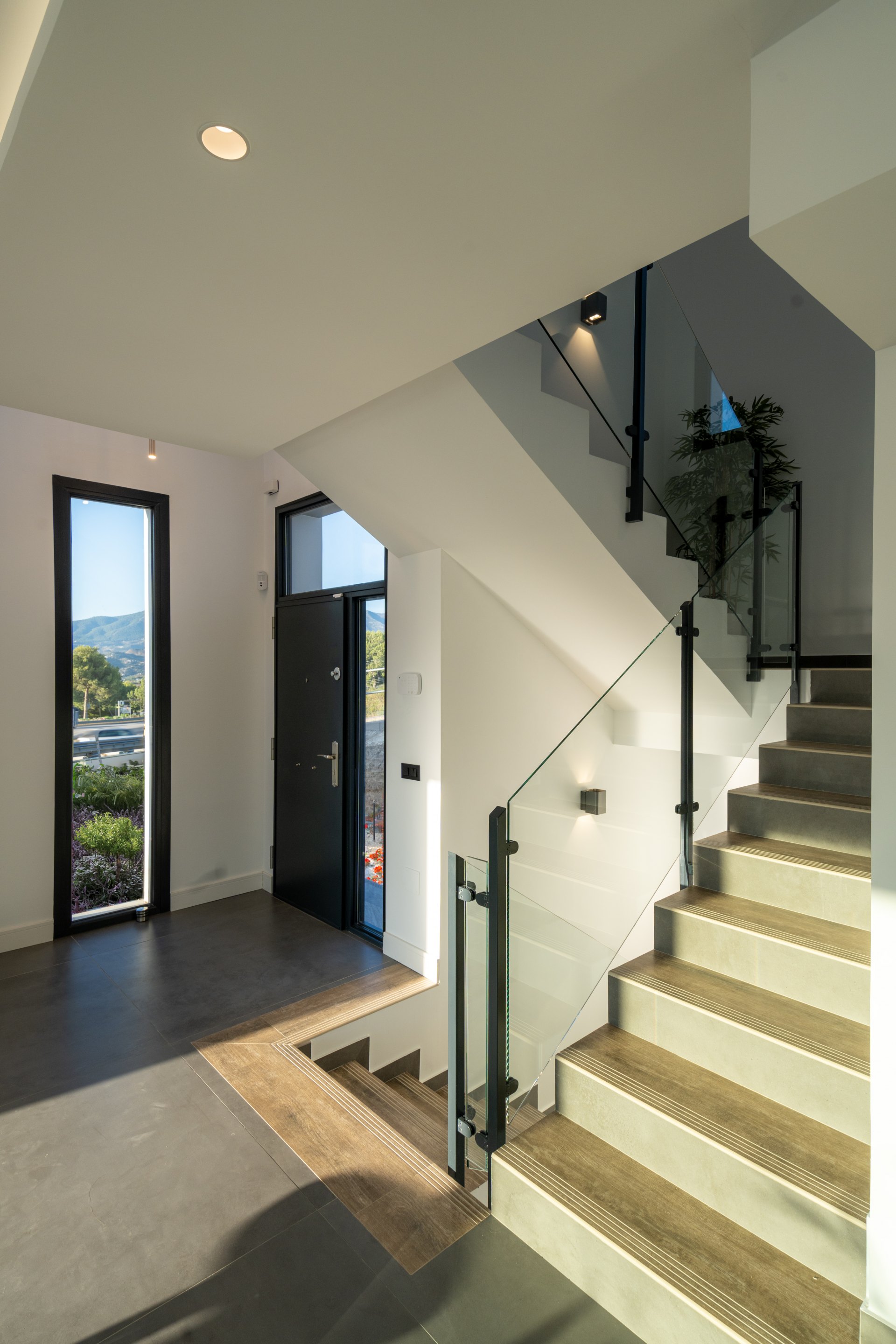 Villa moderna con vistas a campo de golf