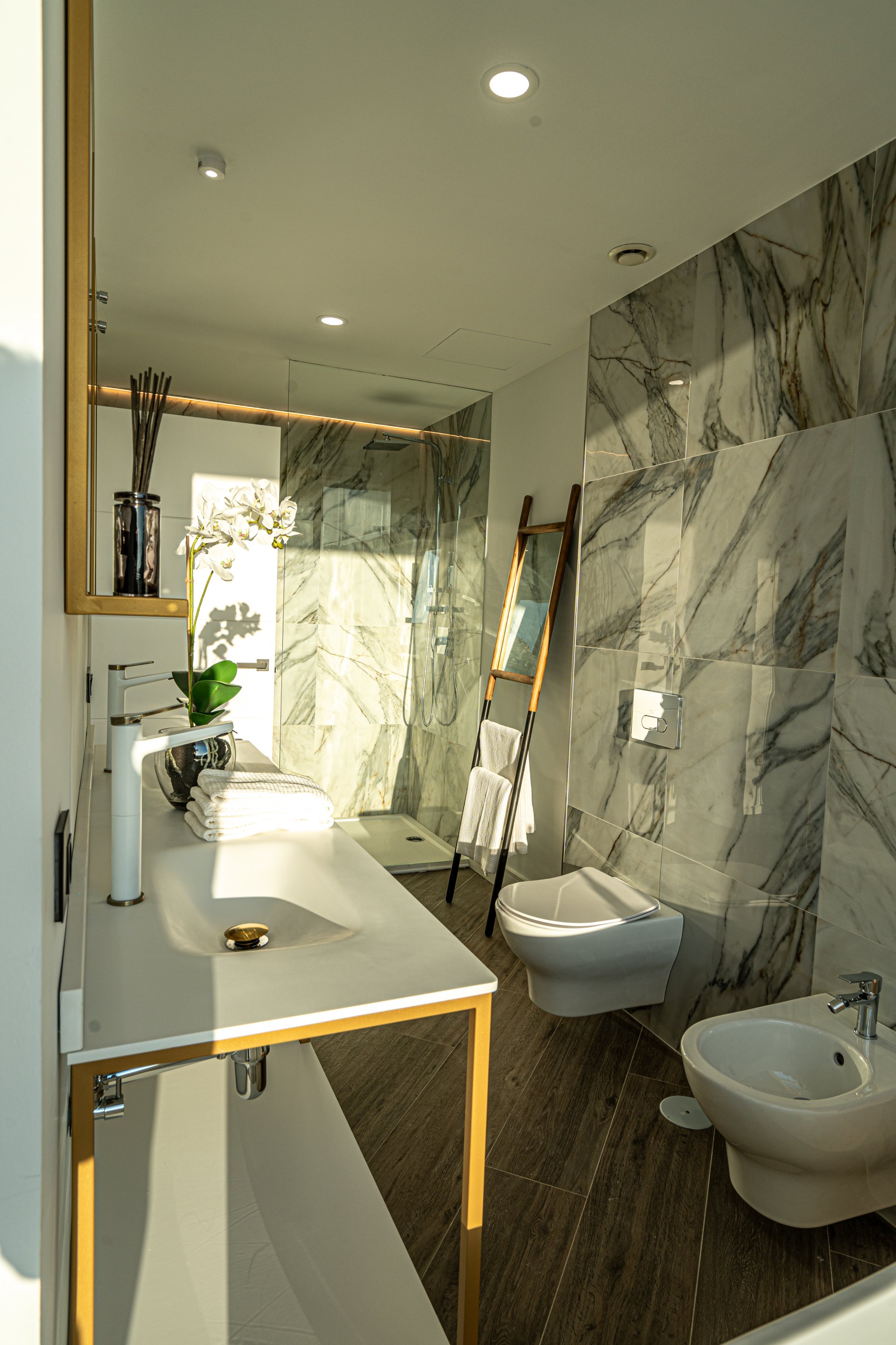 Villa moderna con vistas a campo de golf