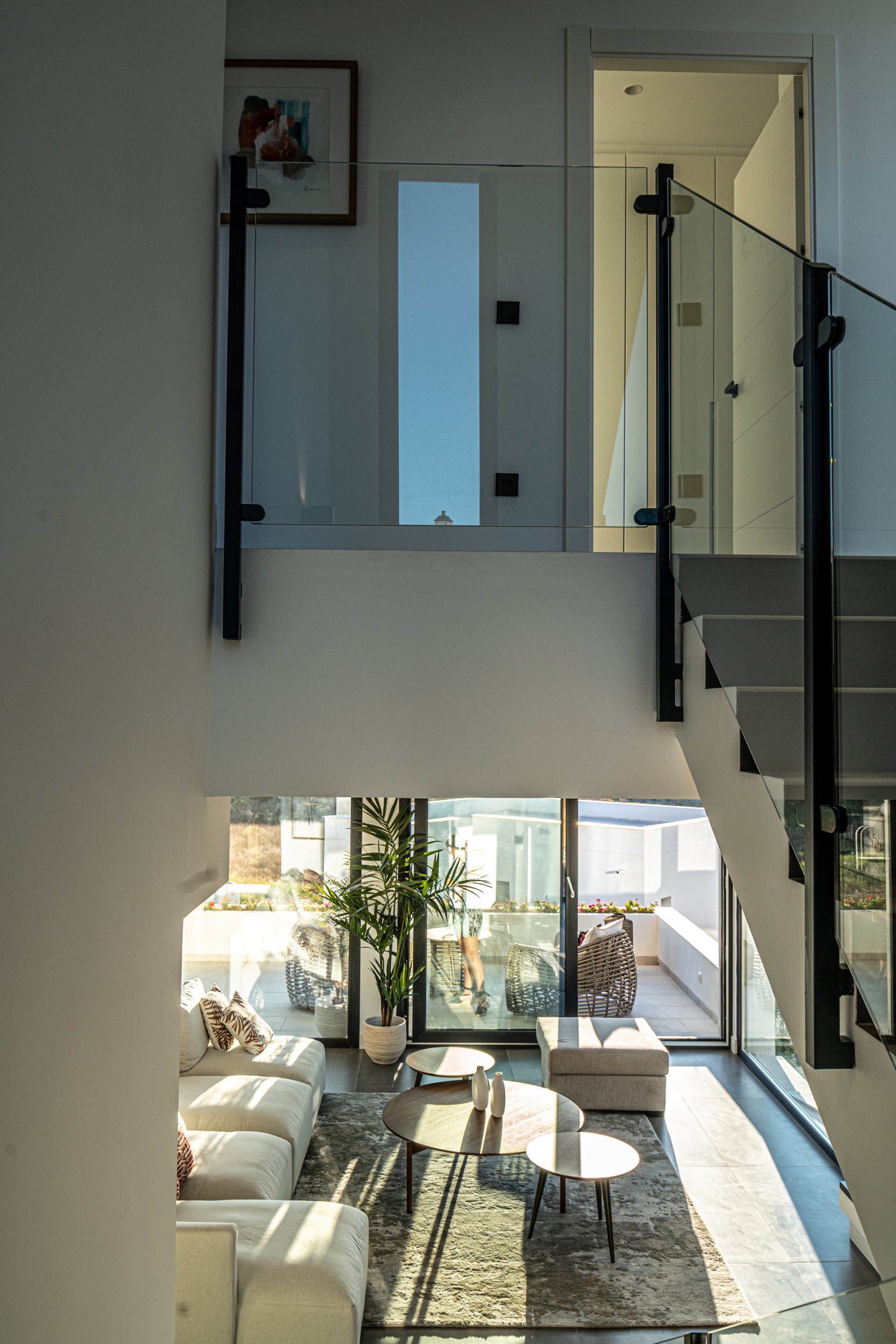 Villa moderna con vistas a campo de golf