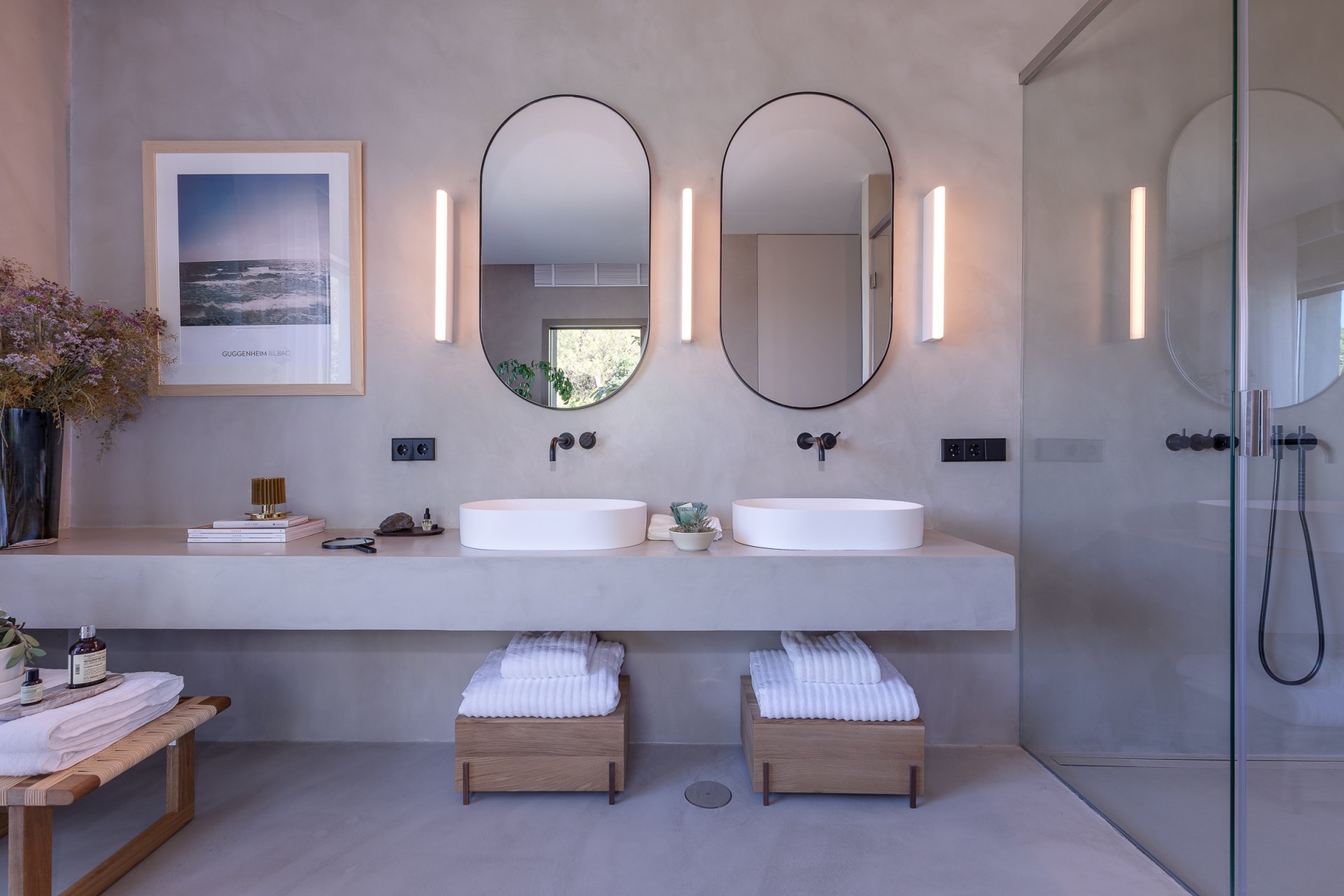 Beautiful villa in Mediterranean-Nordic style with spectacular sea views