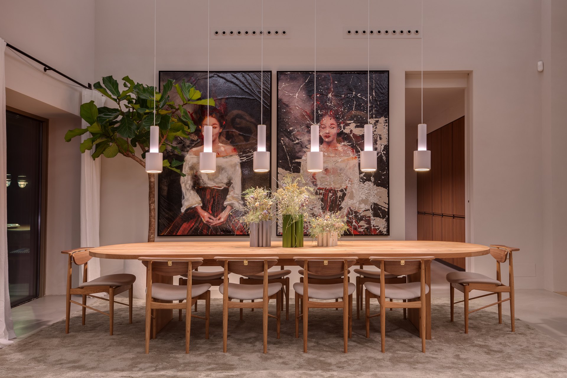 Beautiful villa in Mediterranean-Nordic style with spectacular sea views