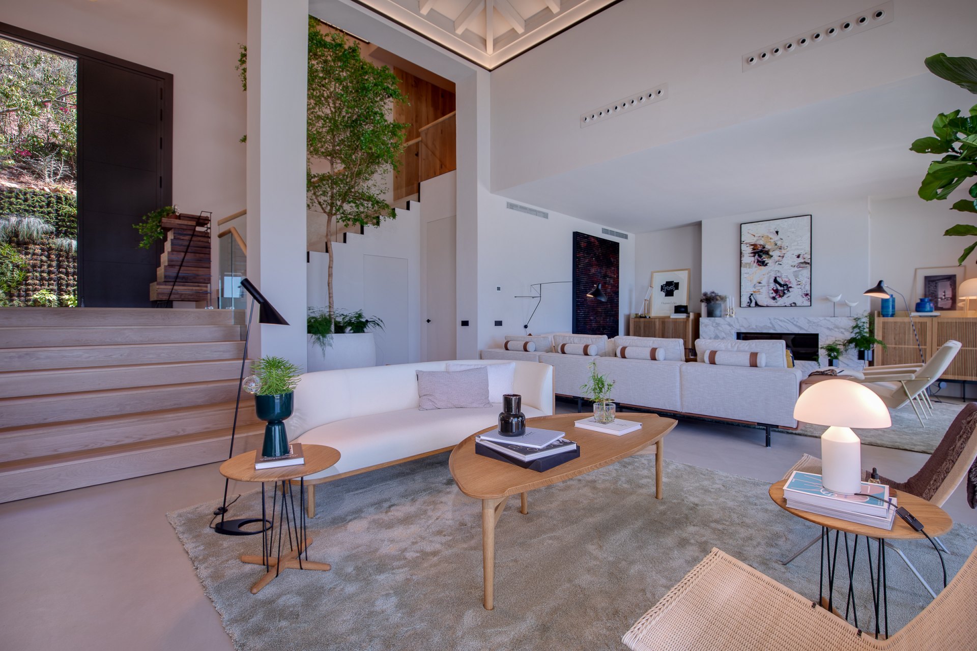 Beautiful villa in Mediterranean-Nordic style with spectacular sea views