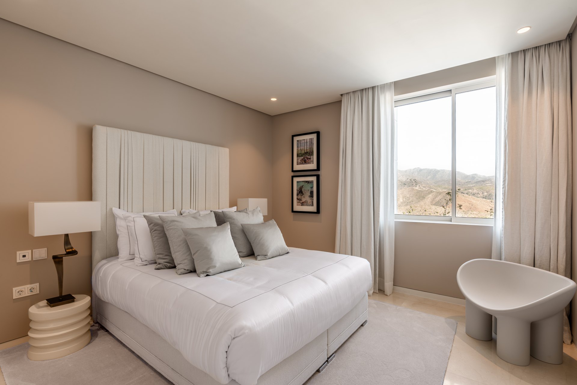 Encantador y lujoso apartamento con increíbles vistas al mar en Palo Alto, Ojén