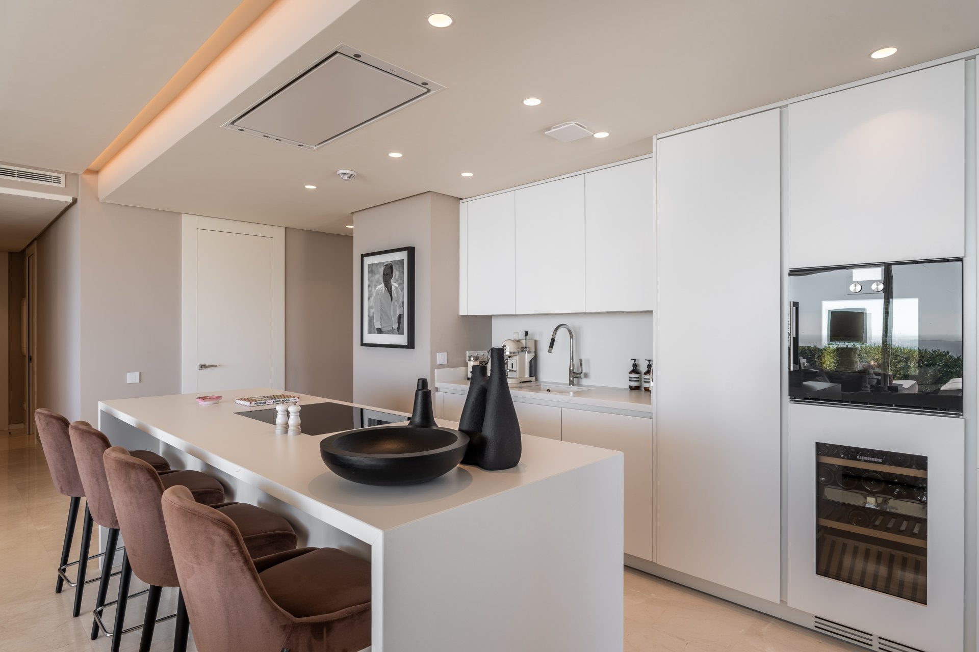 Encantador y lujoso apartamento con increíbles vistas al mar en Palo Alto, Ojén