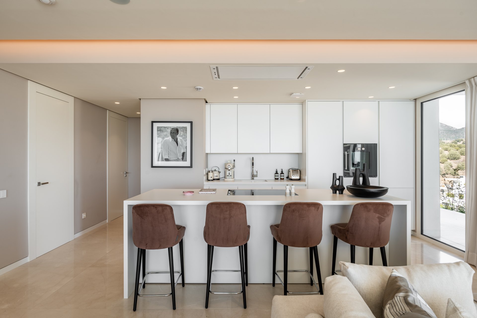 Encantador y lujoso apartamento con increíbles vistas al mar en Palo Alto, Ojén