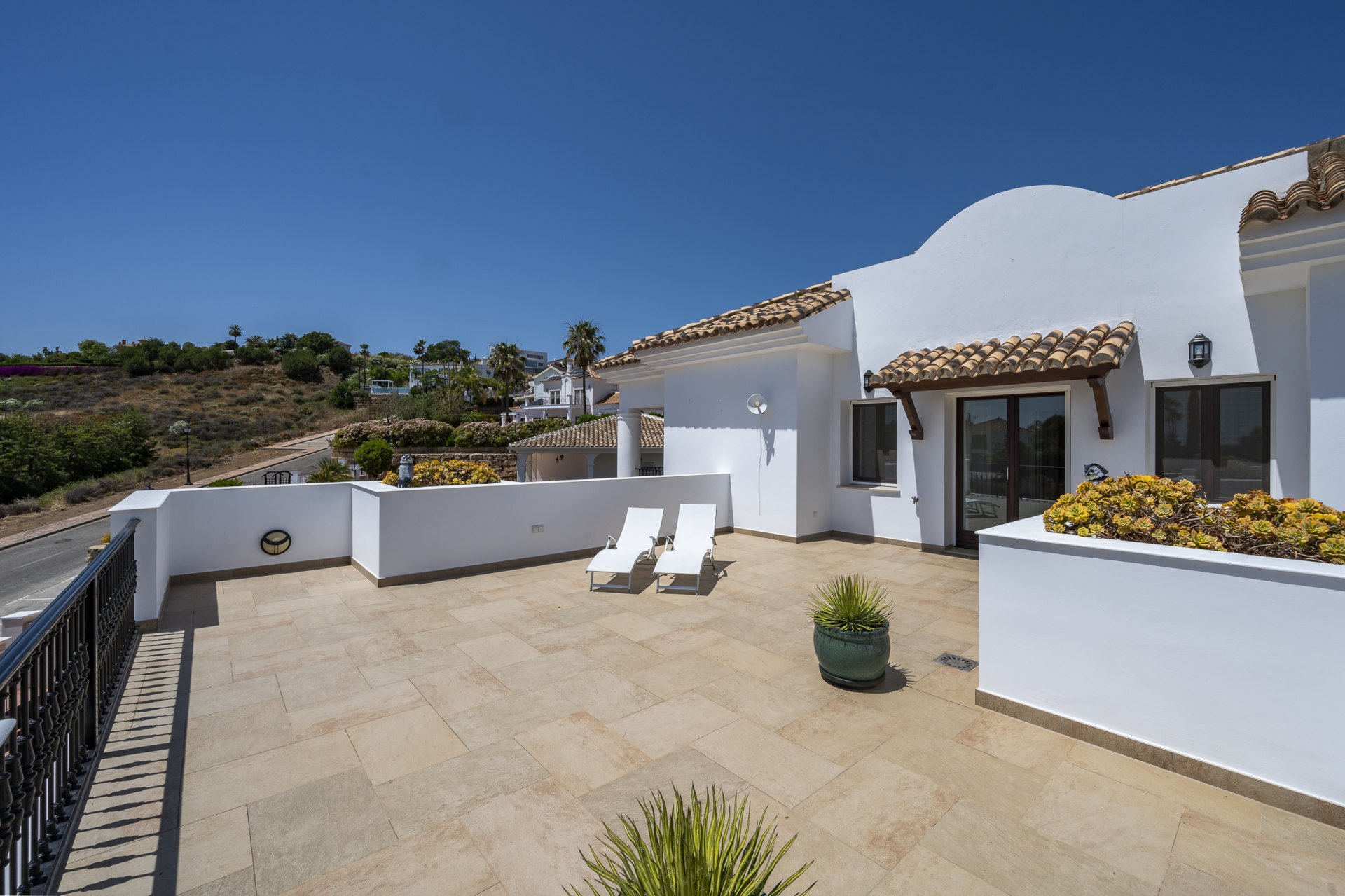 Villa de estilo andaluz junto a La Cala golf club