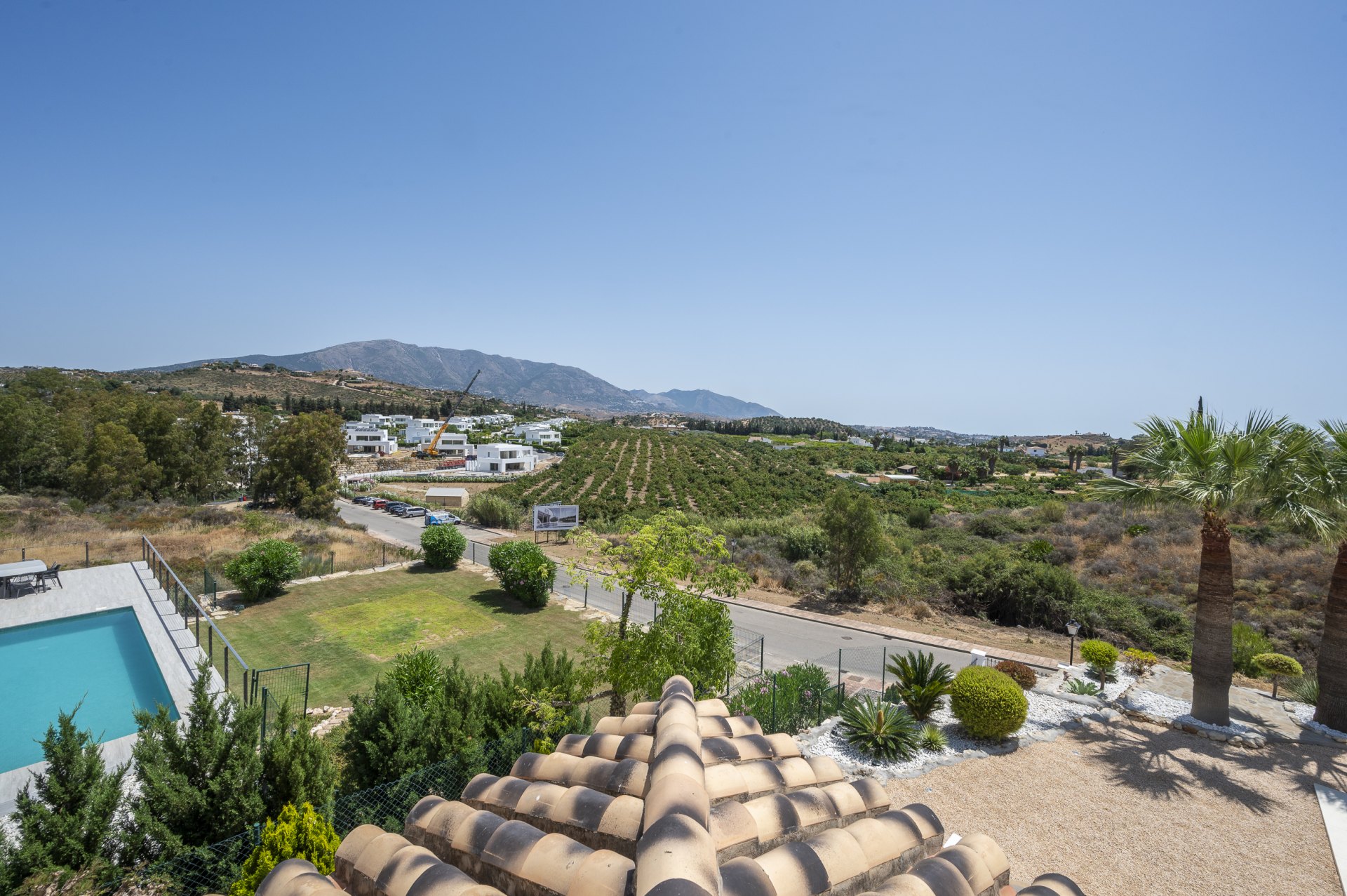 Villa de estilo andaluz junto a La Cala golf club