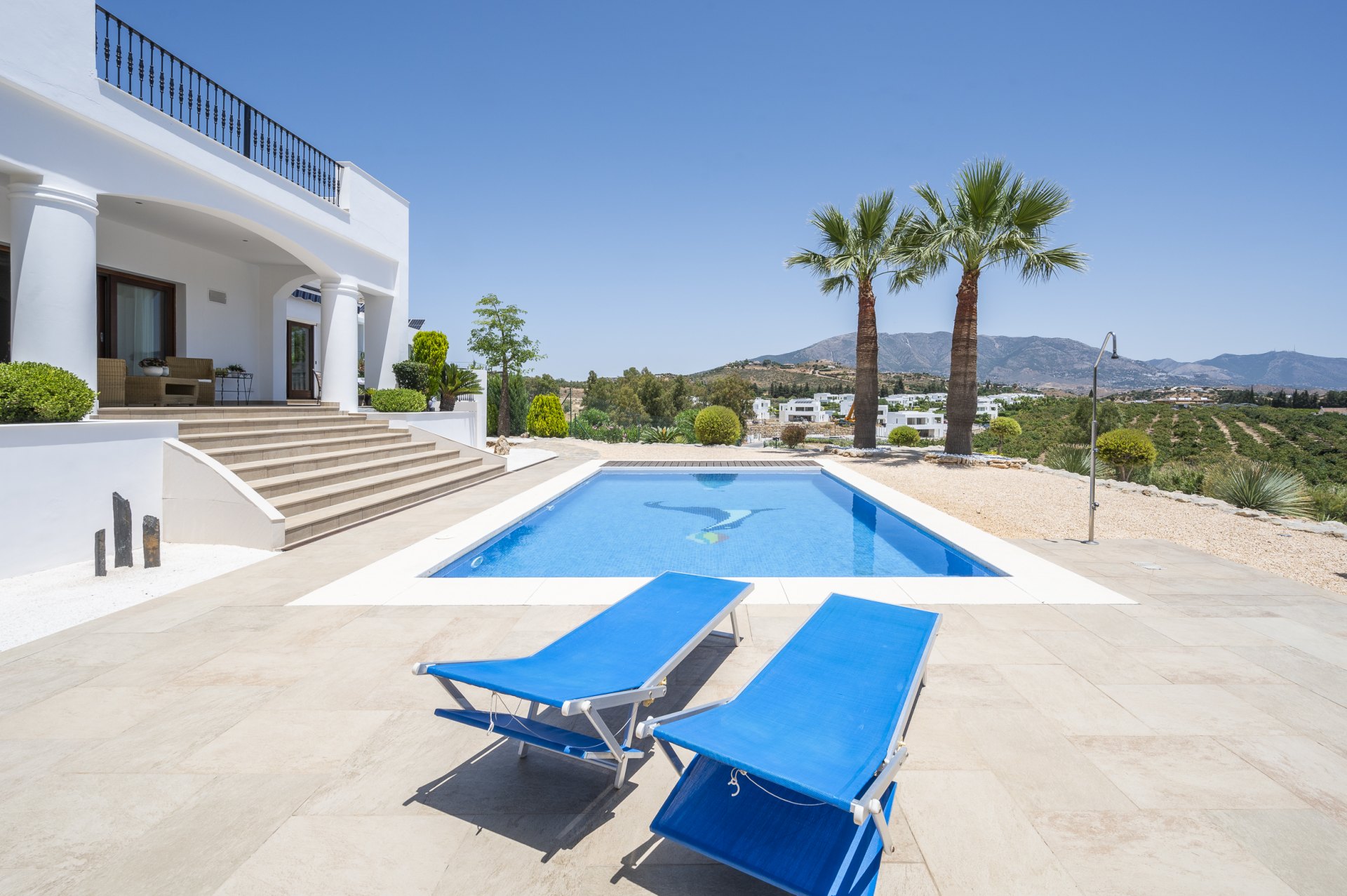 Villa de estilo andaluz junto a La Cala golf club