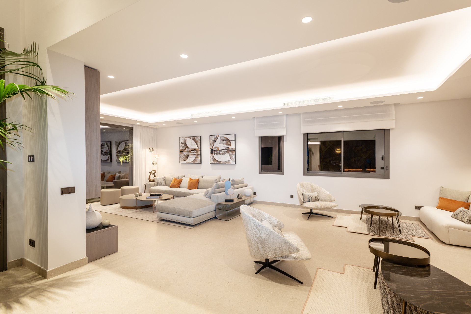 Un retiro de lujo en las montañas de Benahavís con vistas al mar