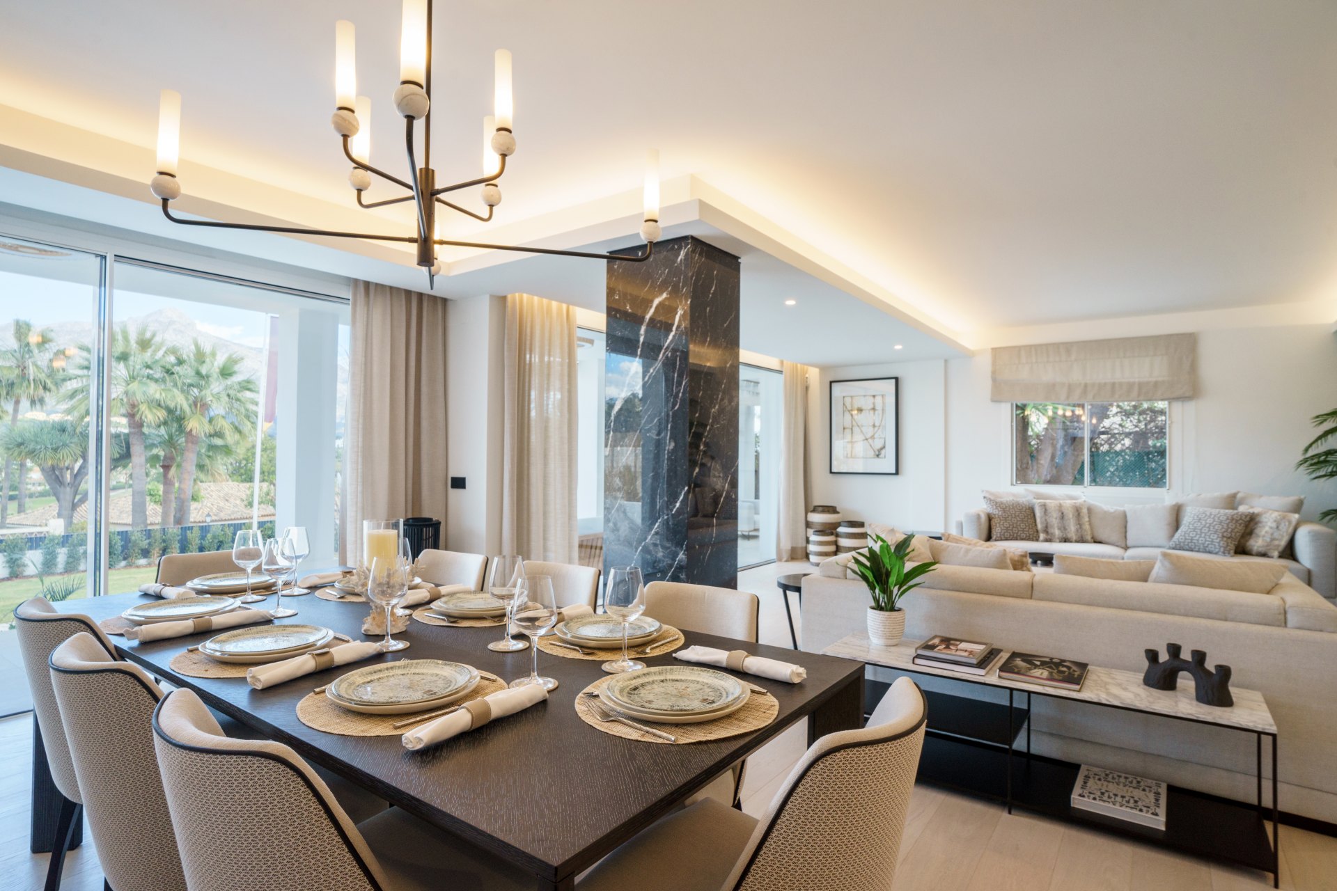 Spacious and modern villa in Las Brisas Golf, Nueva Andalucia