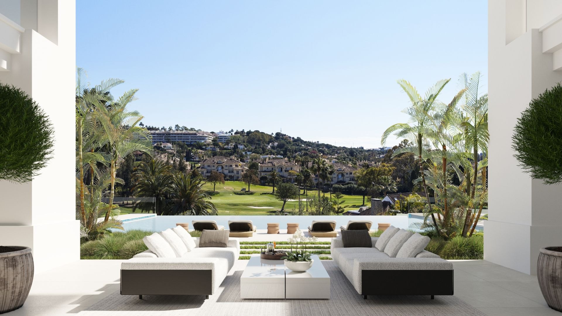 Proyecto de villas en primera línea de golf en el entorno del Hotel Villa Padierna