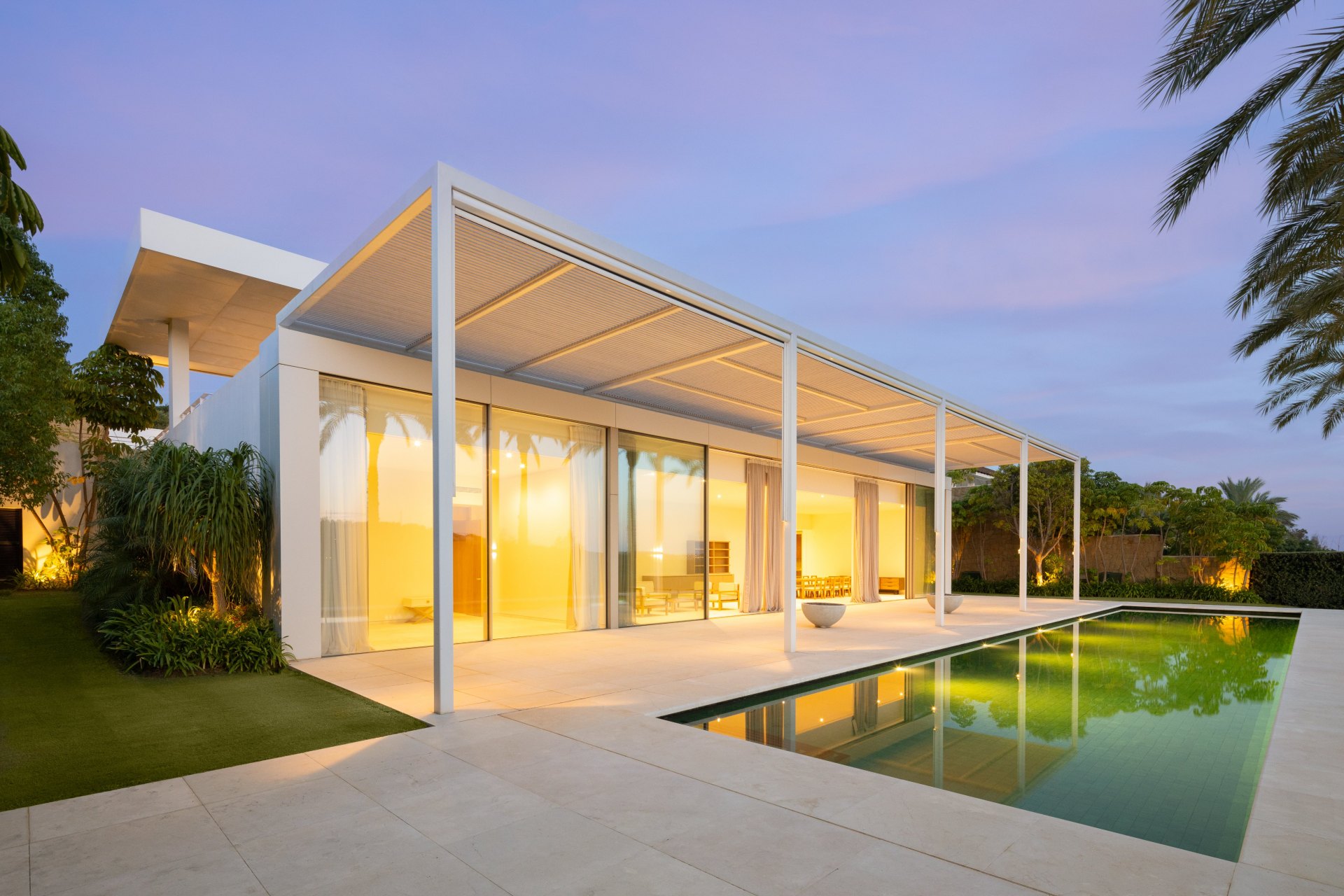 Contemporary villa next to the golf course, Finca Cortesín