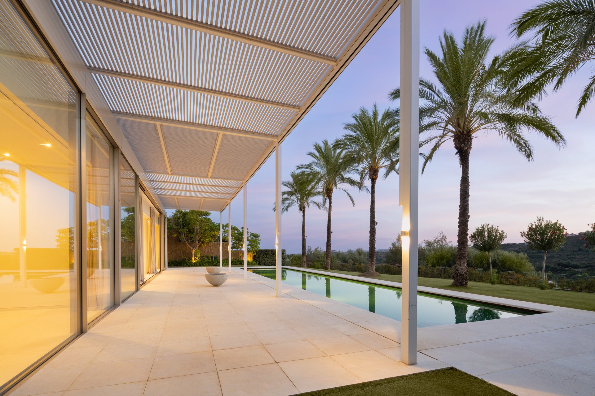 Contemporary villa next to the golf course, Finca Cortesín