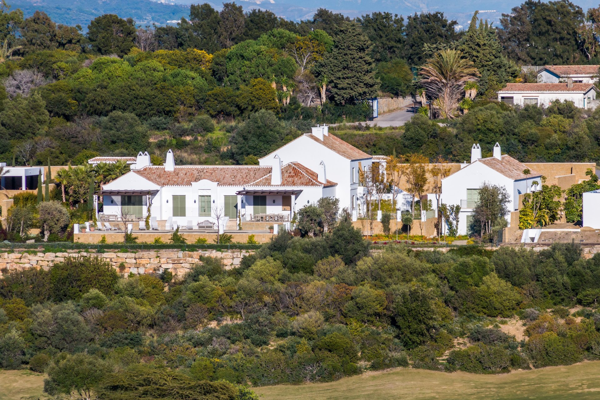 Luxury villa next to golf course in Finca Cortesín