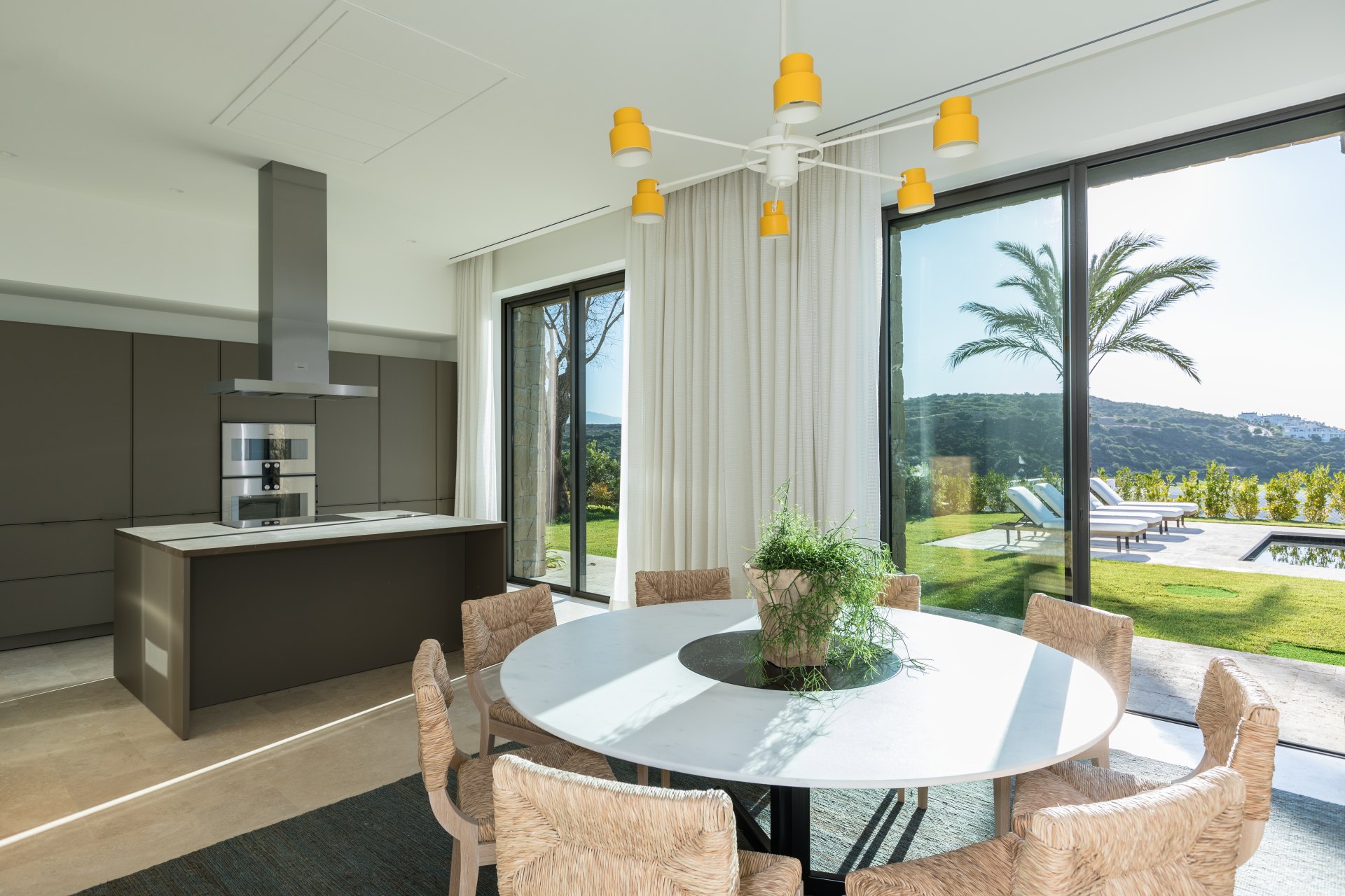 Brilliant Villa Front Line Golf in Finca Cortesín