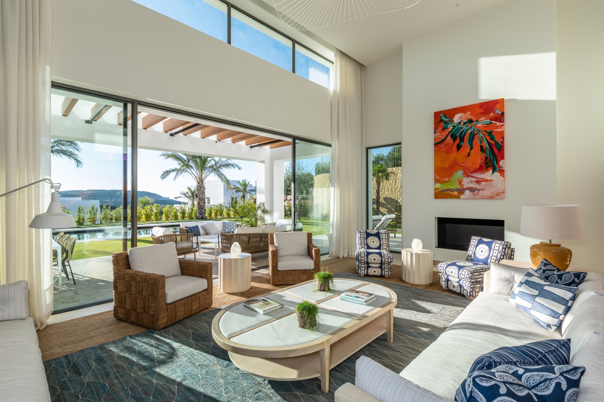 Brilliant Villa Front Line Golf in Finca Cortesín