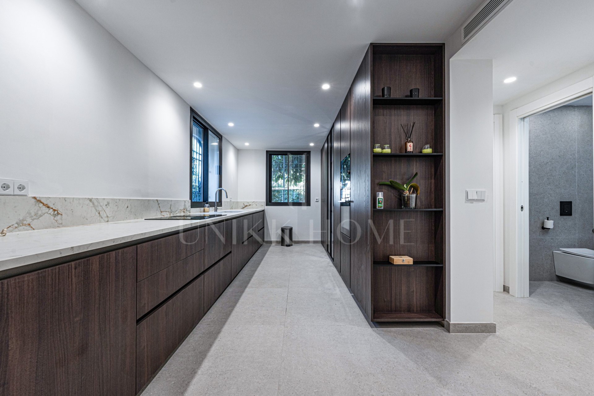 Ground floor apartment with large terrace and garden