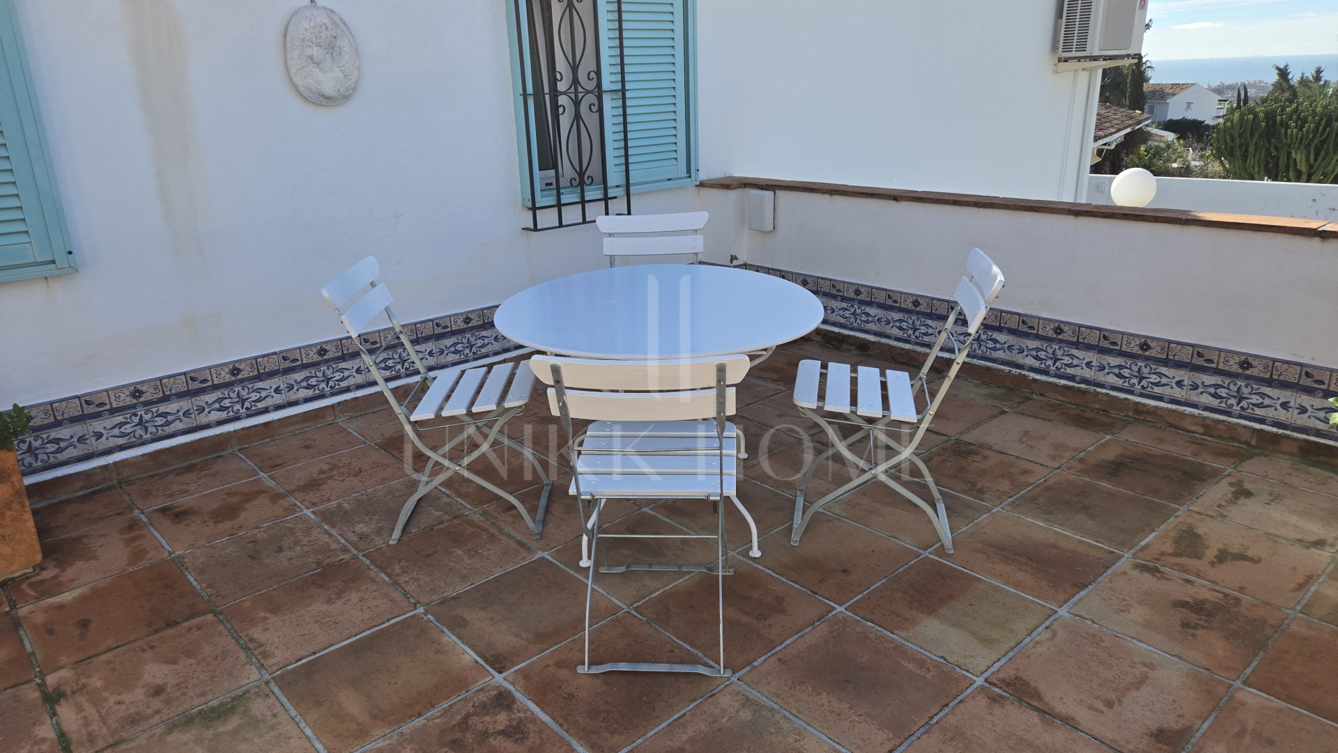 Charming traditional style Villa with Panoramic Sea Views and guest apartment in Puerto Romano, Estepona