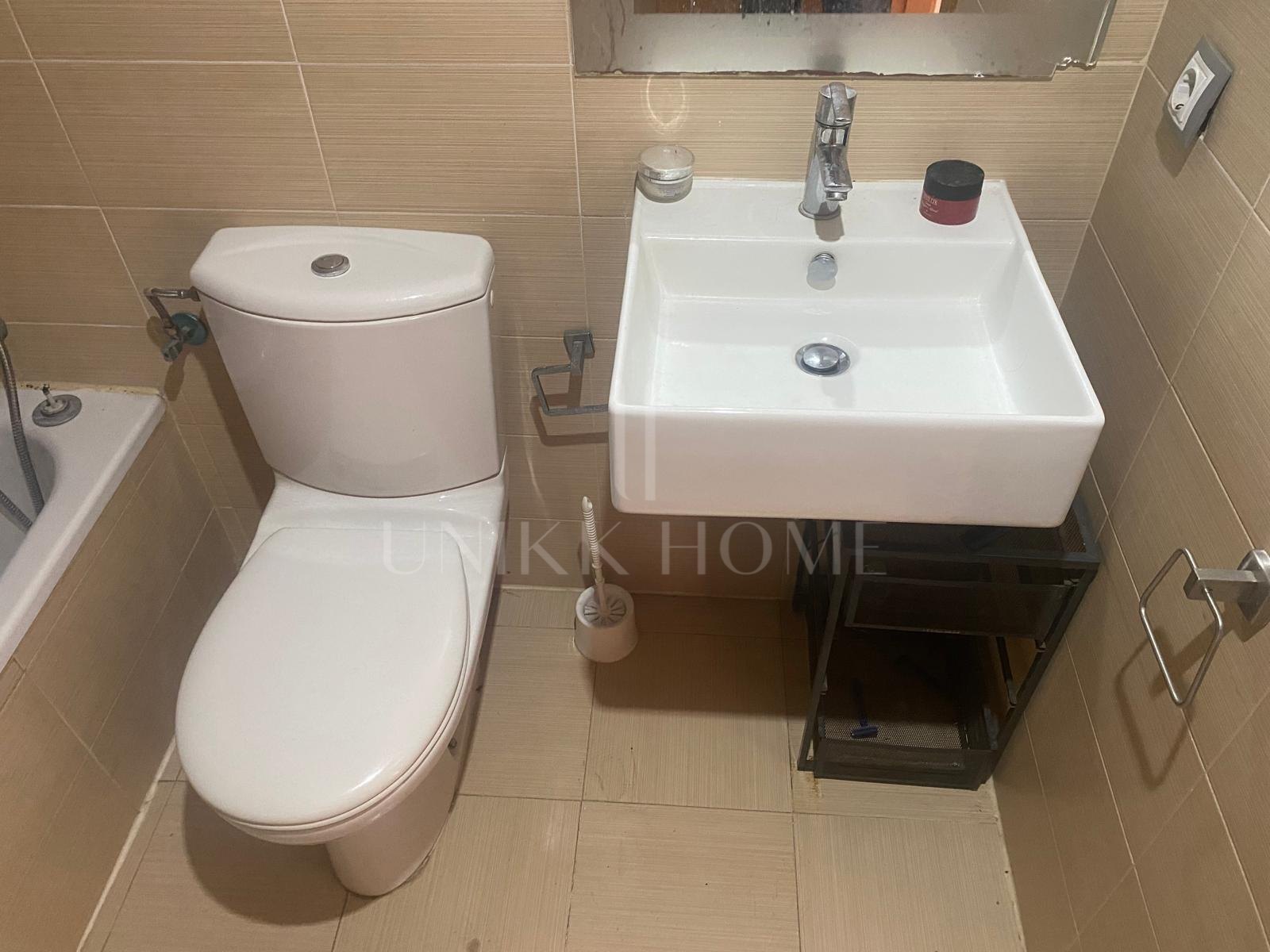 One-bedroom apartment with huge terrace and sea and golf views