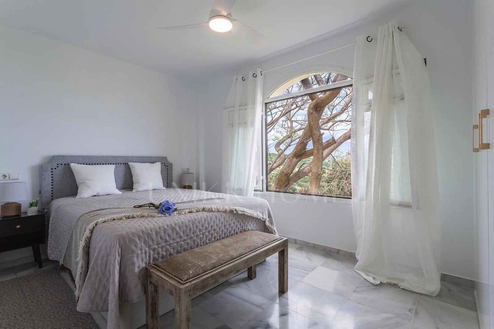 Spectacular Duplex – Fully Refurbished Designer Home with Golf and Sea Views