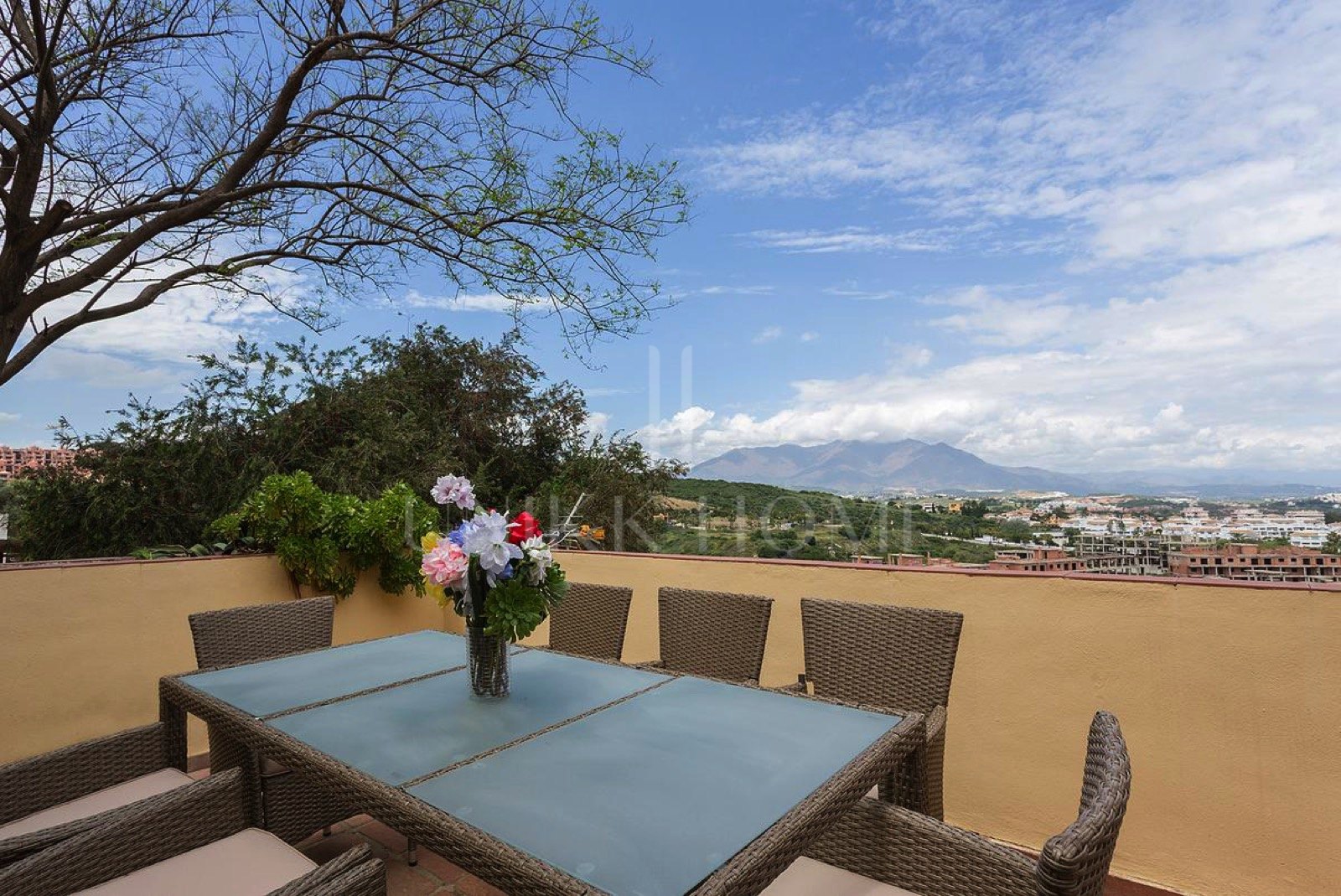 Spectacular Duplex – Fully Refurbished Designer Home with Golf and Sea Views