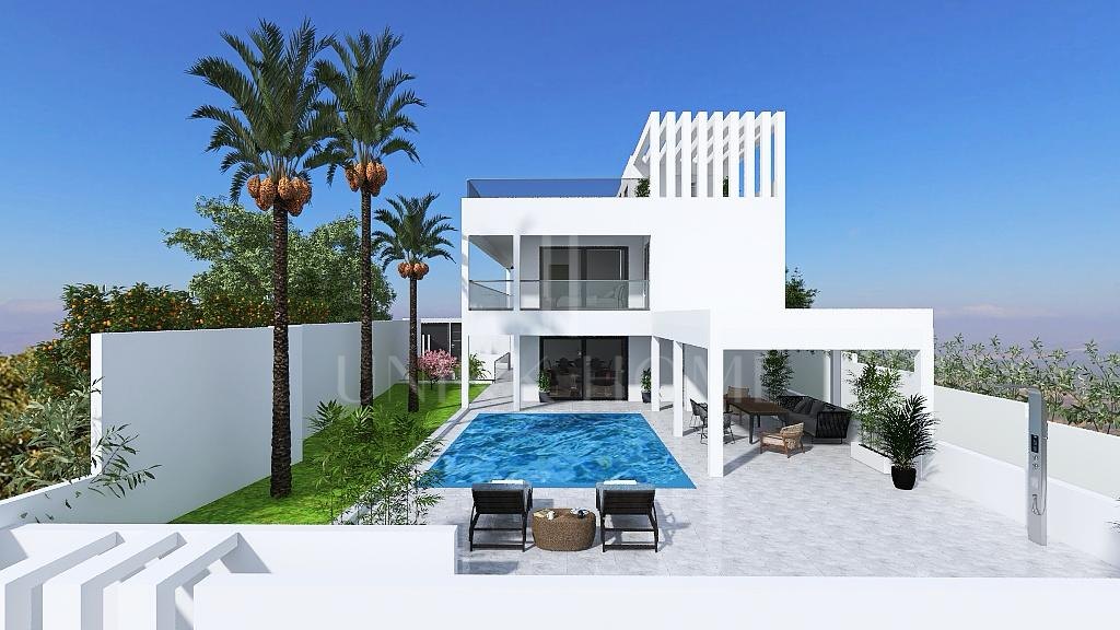 Luxury villa with pool, lift and interior design project close to Benalmádena Marina