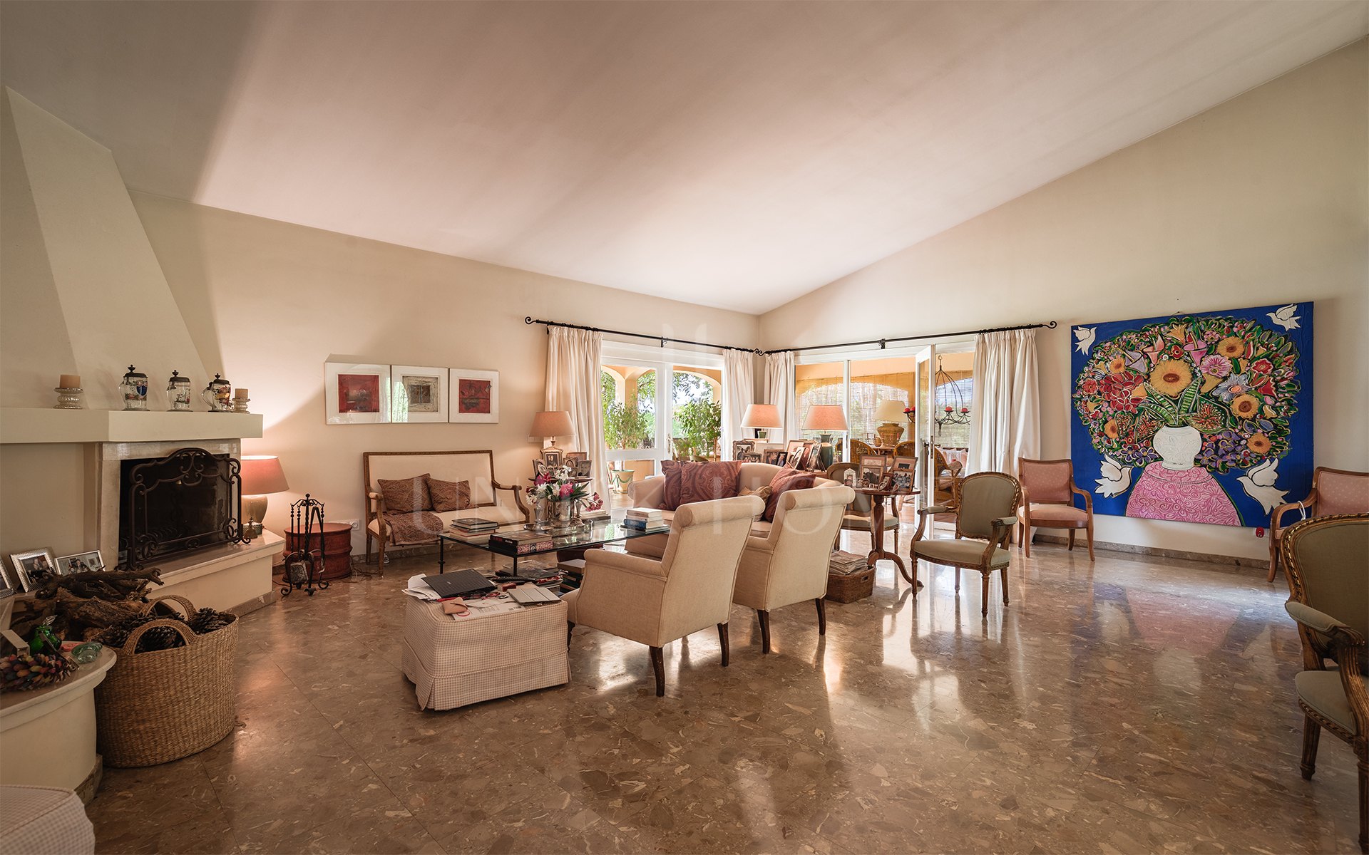 Elegante villa andaluza con vistas al mar y potencial de ampliación en Fuente del Espanto