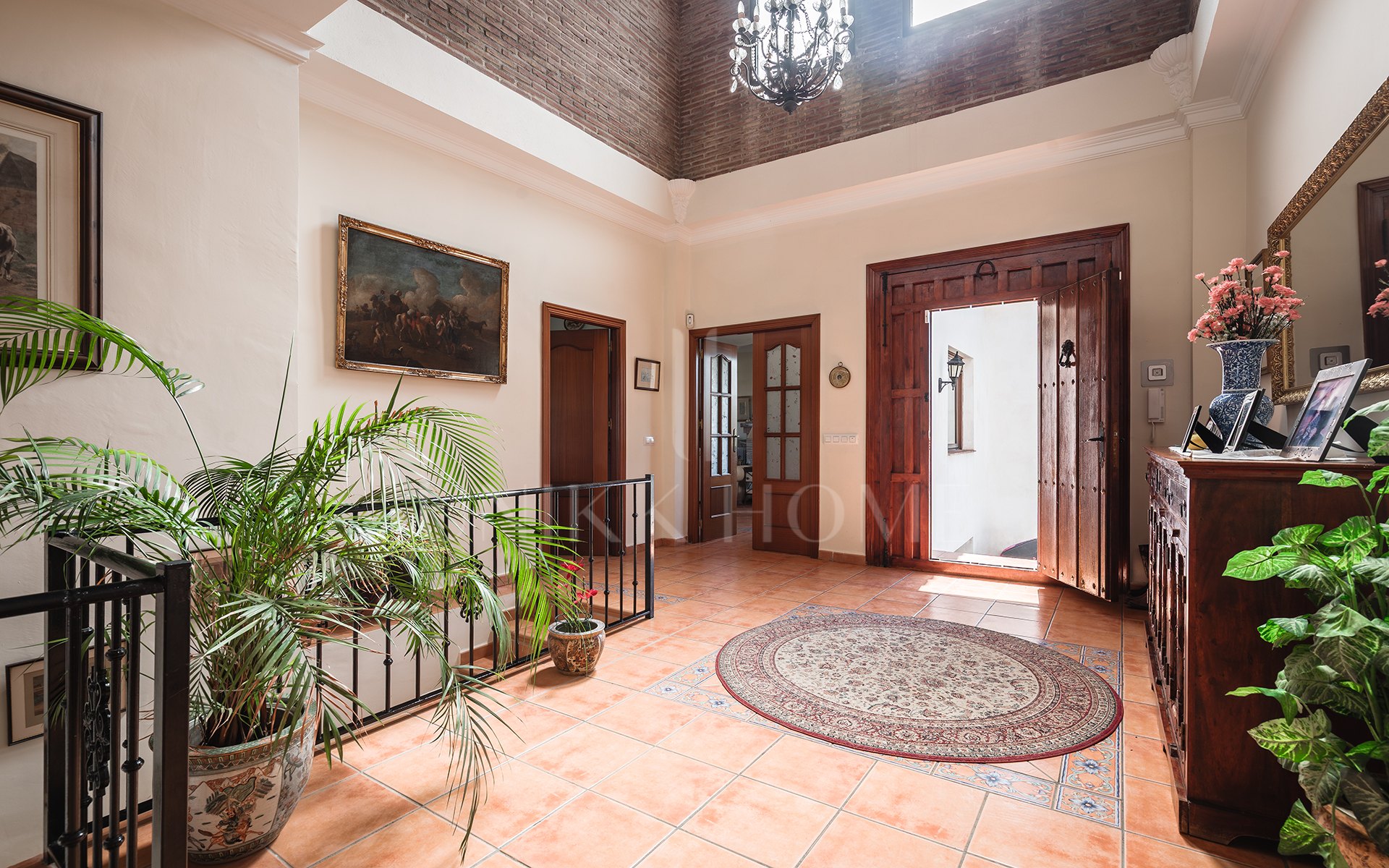 Encantadora finca rústica con vistas panorámicas en El Padrón, Estepona este