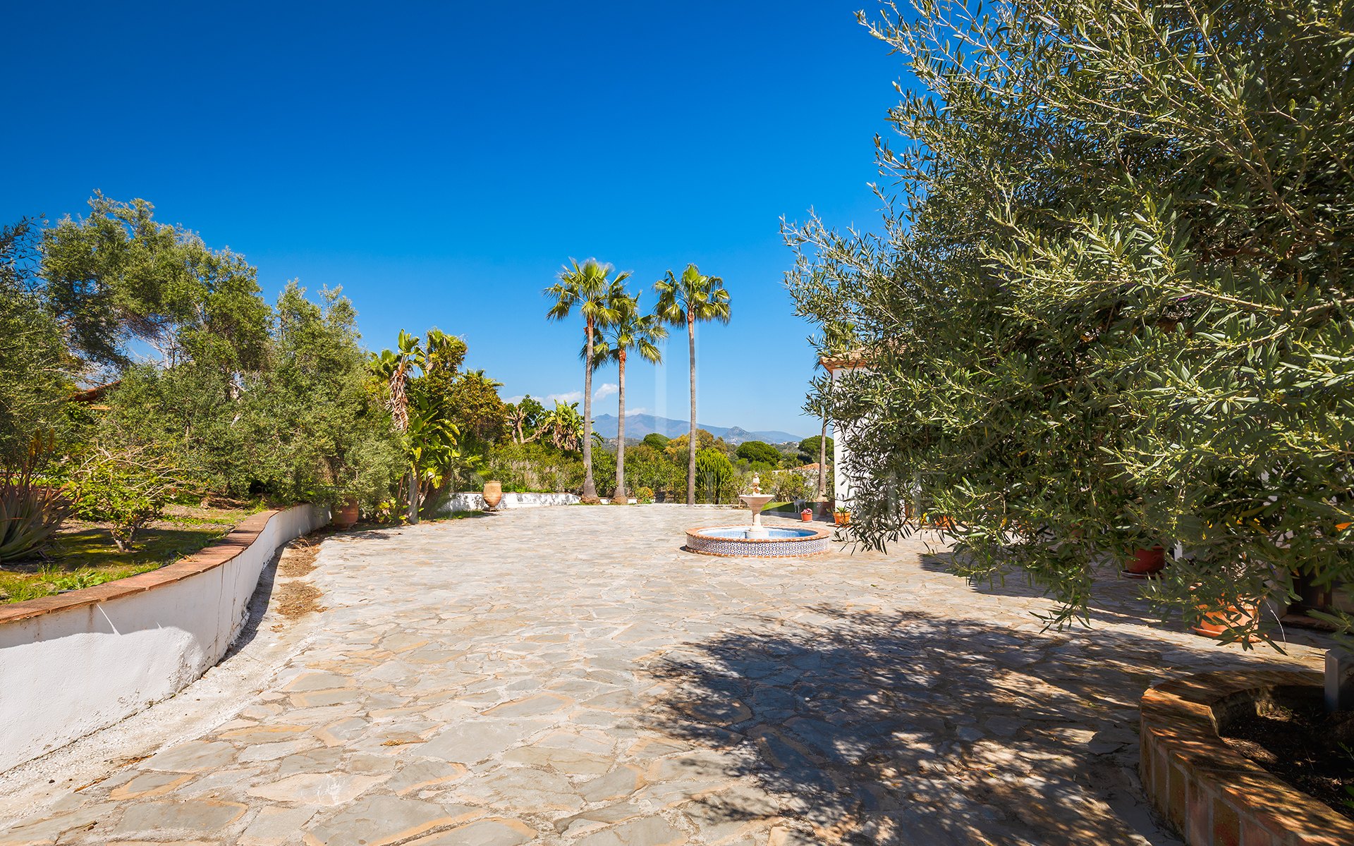 Encantadora finca rústica con vistas panorámicas en El Padrón, Estepona este