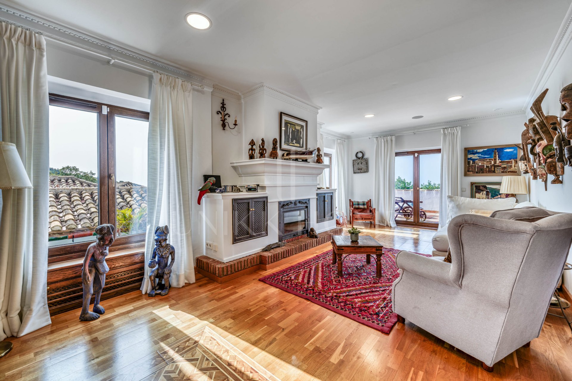 Espectacular finca con vistas al mar en La Mairena