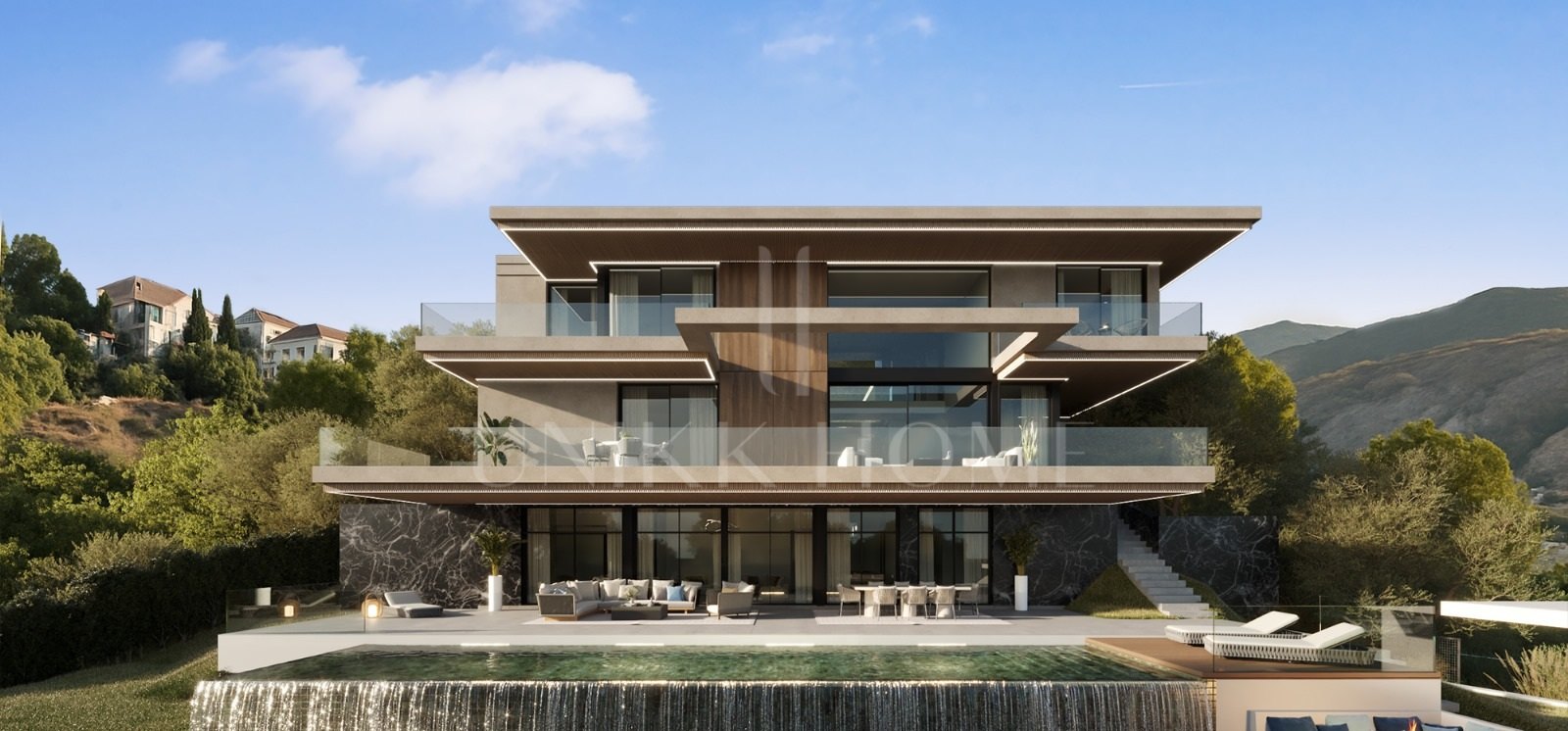 Impresionante parcela con vistas al mar, proyecto y parcela, en El Herrojo, La Quinta, Benahavís