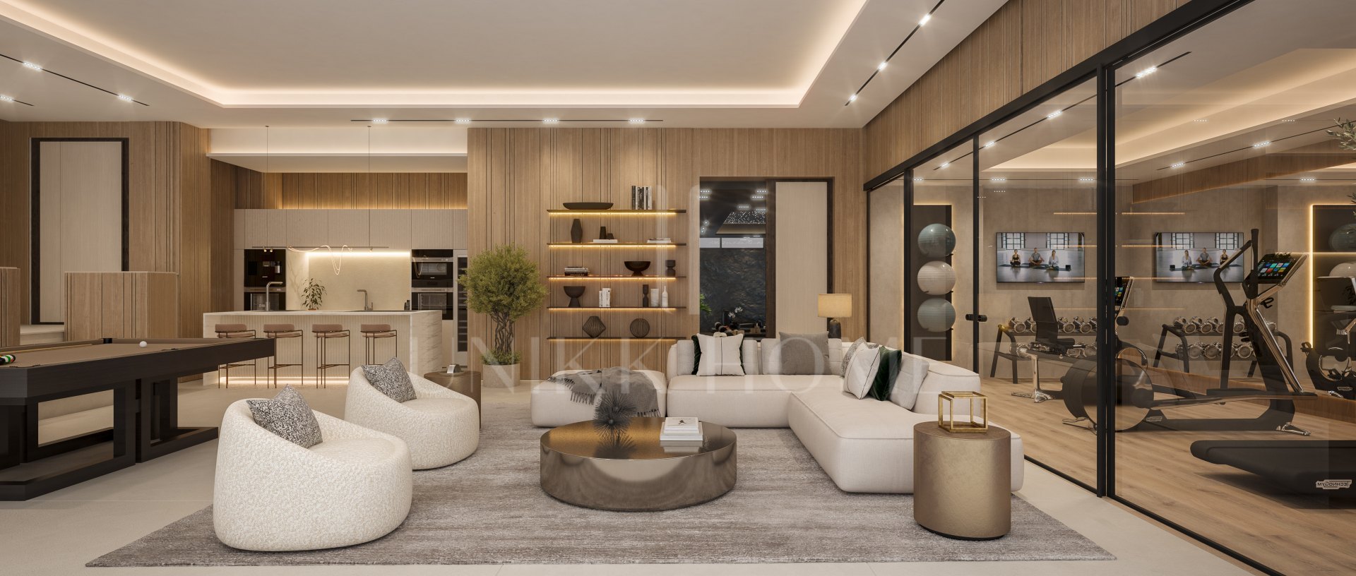 State of the art villas under construction on prime plots in El Paraíso