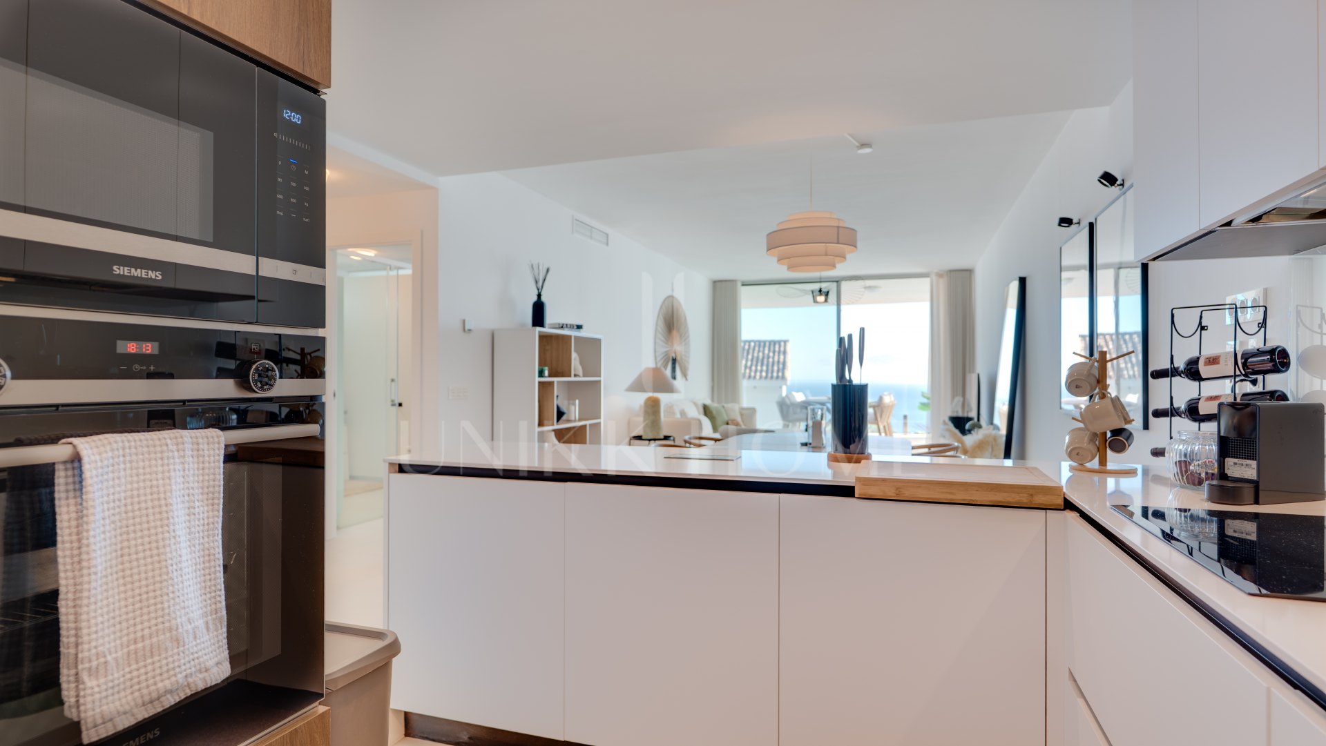 Benalmadena - Stupa Hills - Modern apartment with open sea views and spacious terrace