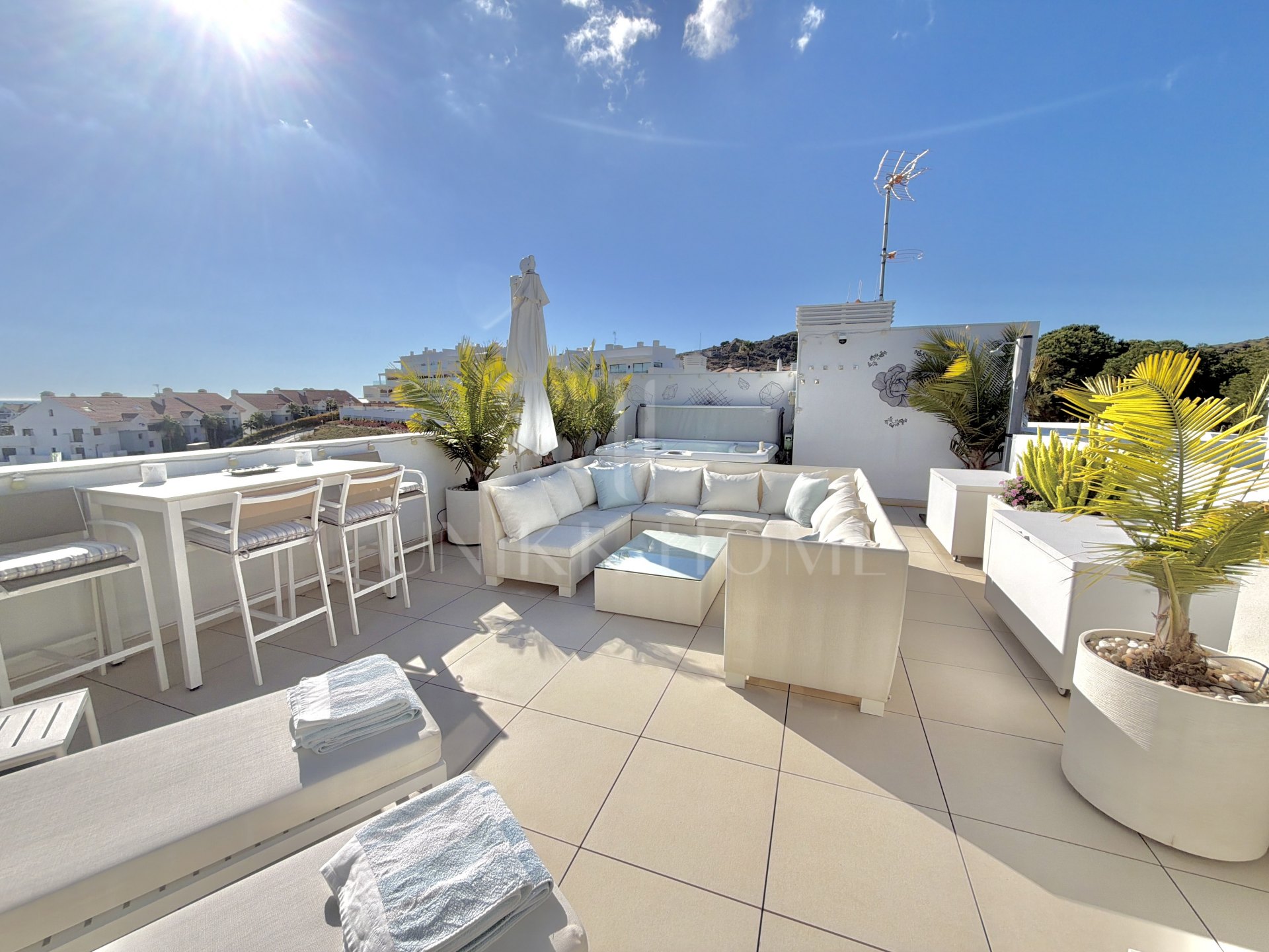 Impresionante ático dúplex con vistas de 360 grados