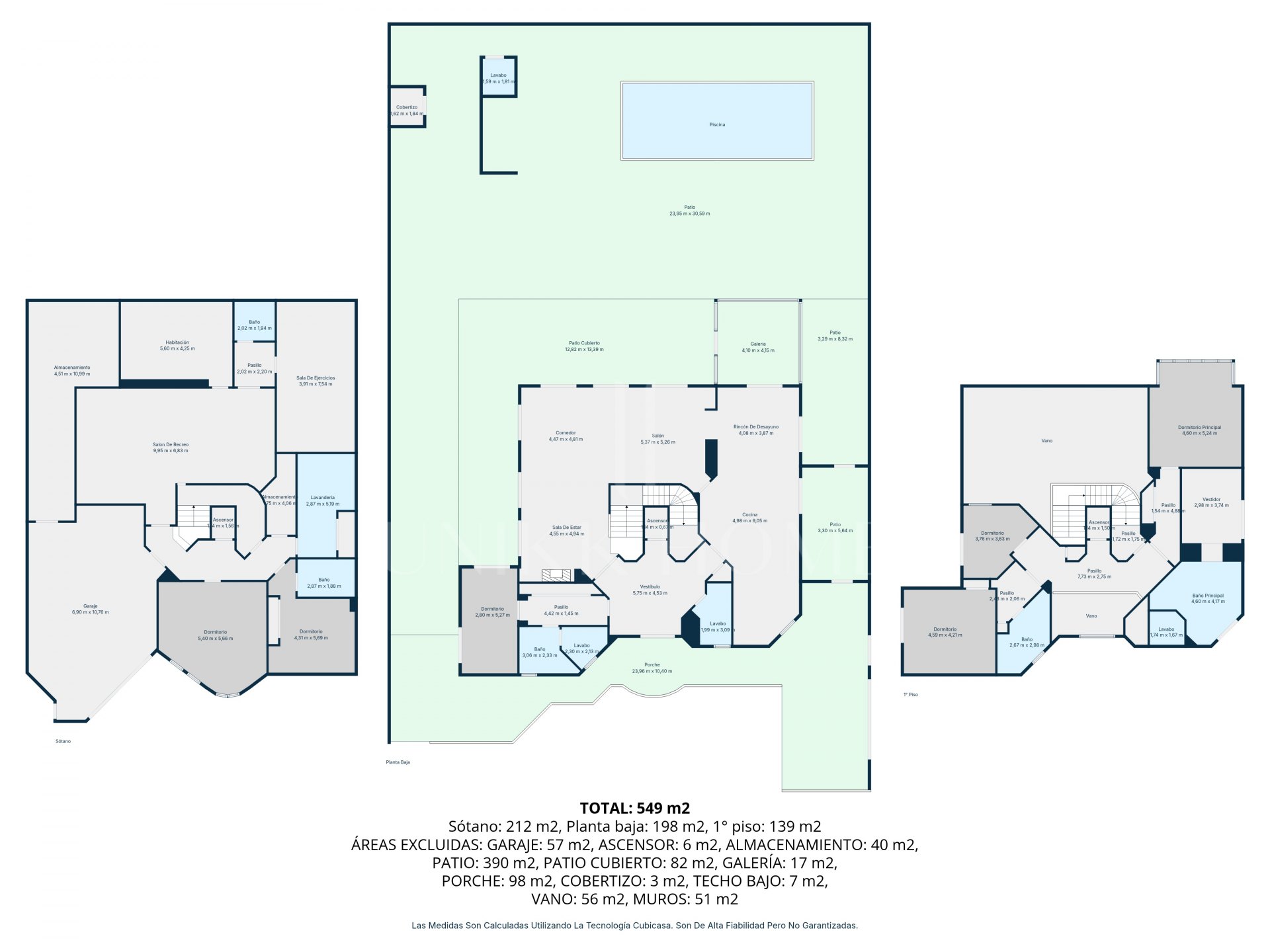 Exclusiva villa de tres plantas en San Pedro Playa