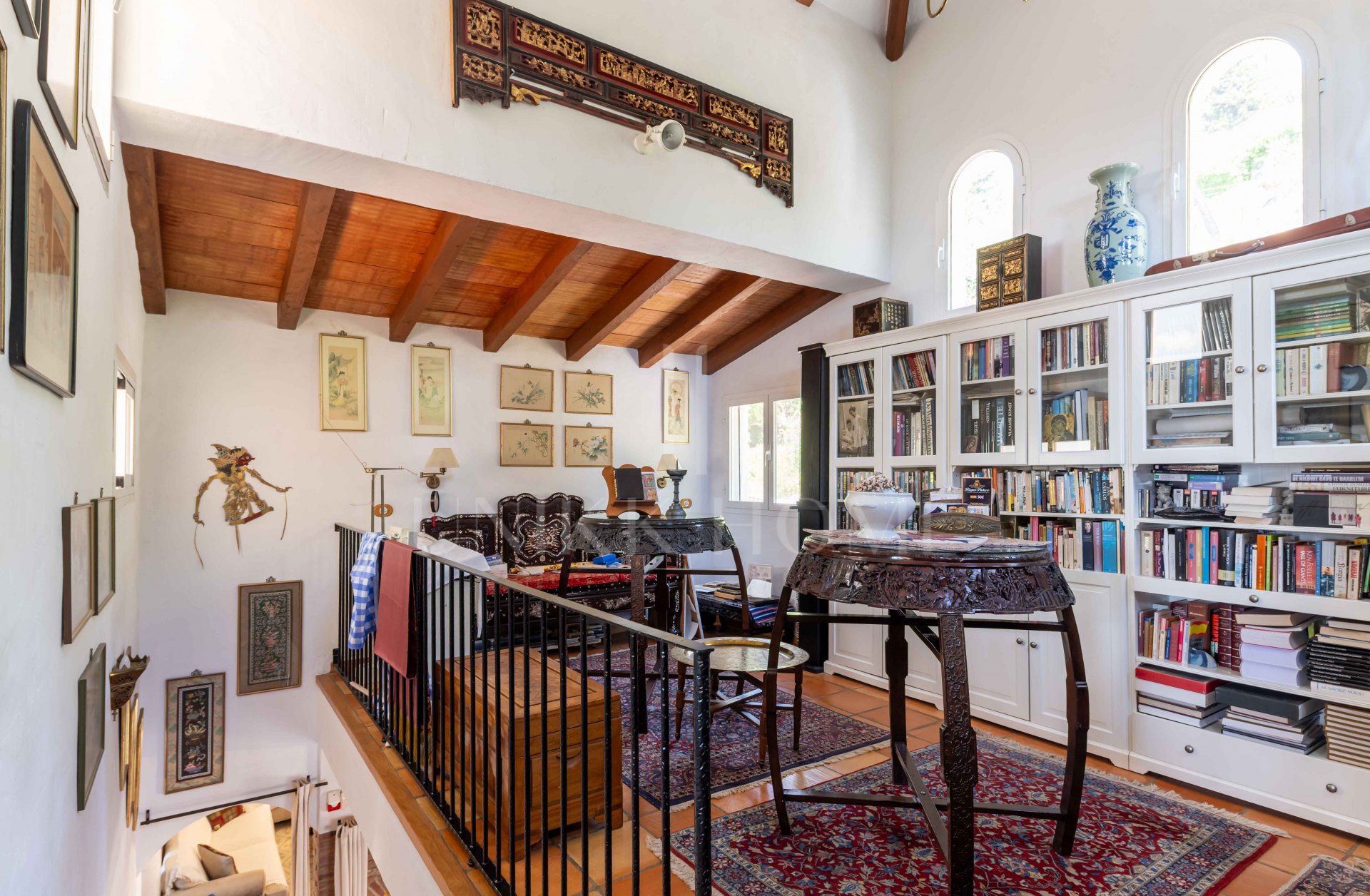 Rustic Andalusian Villa in Mijas pueblo with panoramic Sea and Mountain Views