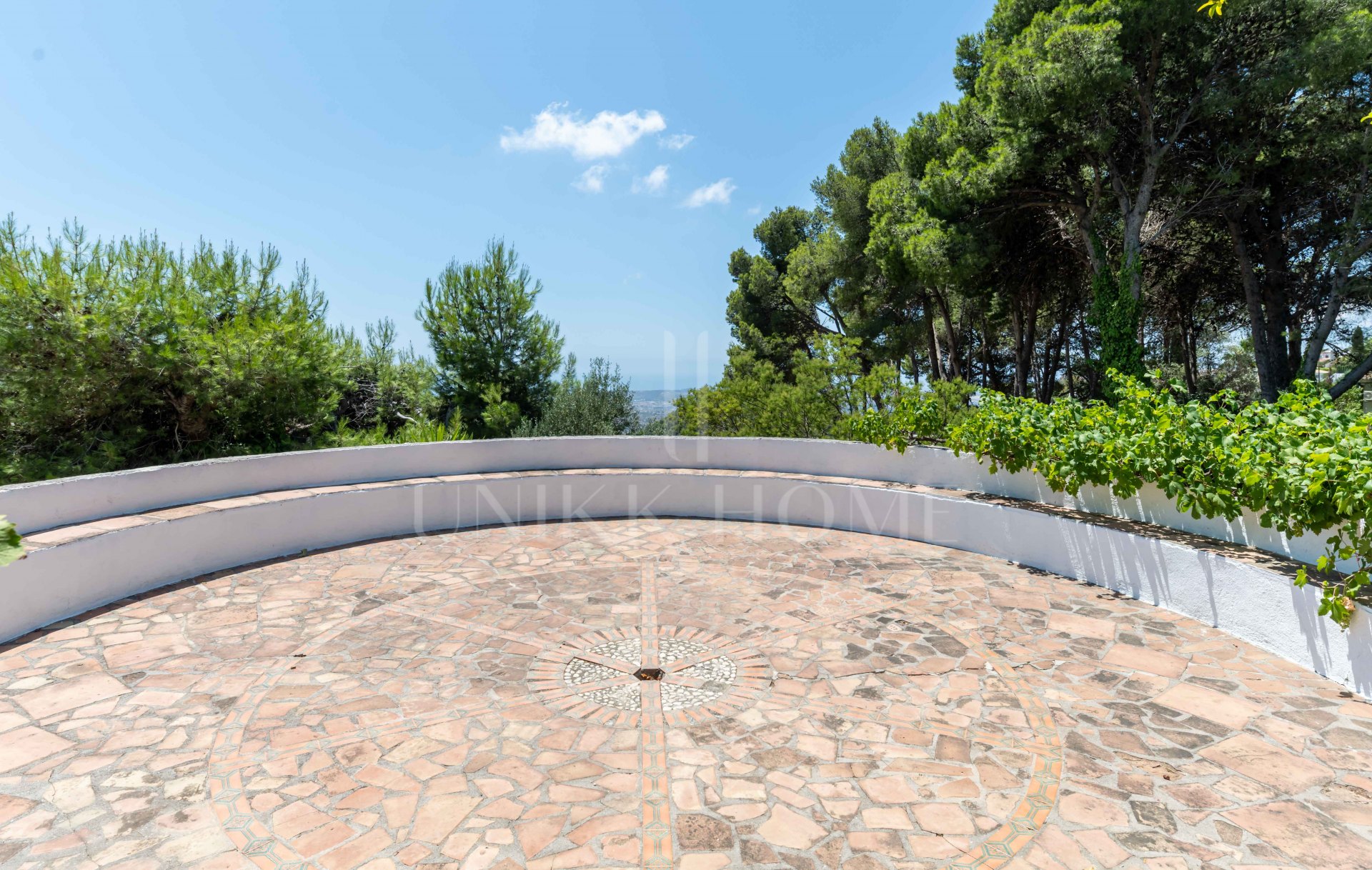 Rustic Andalusian Villa in Mijas pueblo with panoramic Sea and Mountain Views