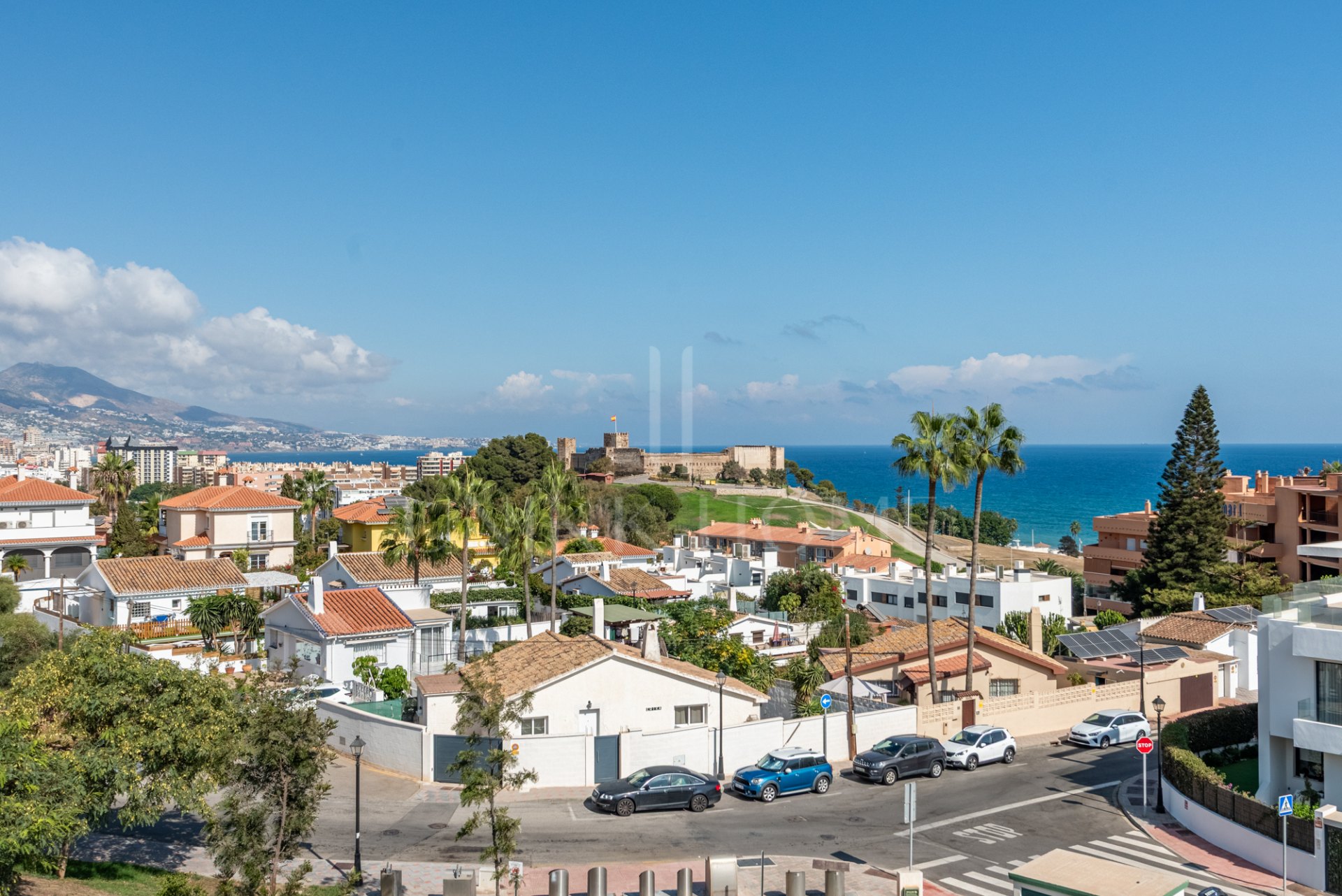 Modern Elegance with Sea and urban views over Fuengirola