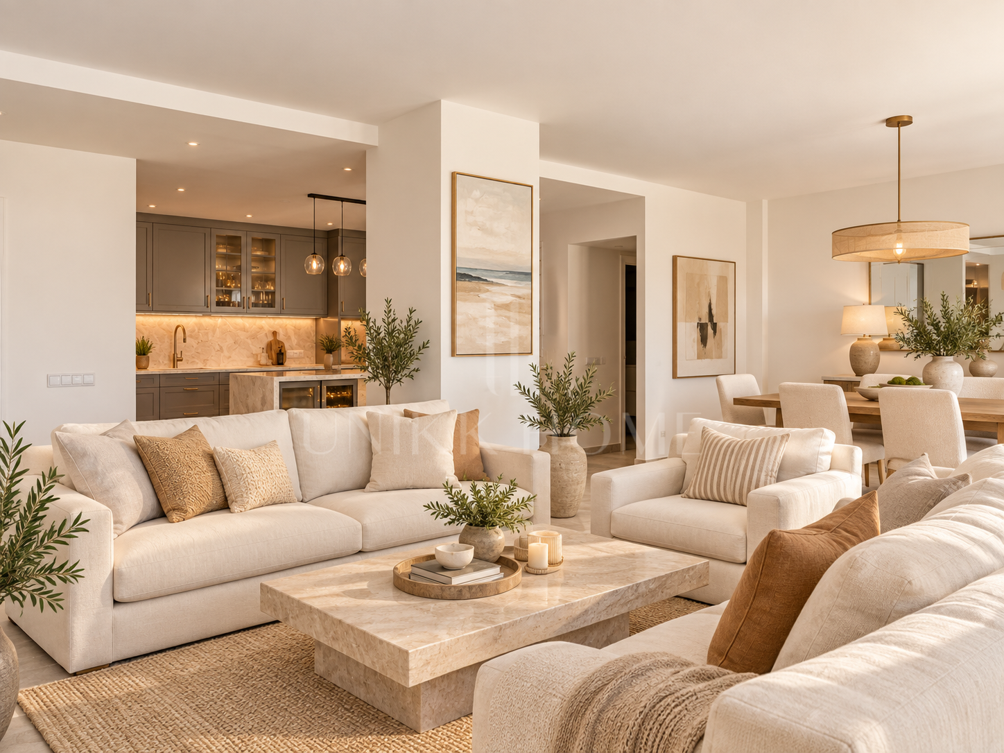 Apartamento reformado de 3 dormitorios con amplia terraza orientada al suroeste en Aldea Blanca