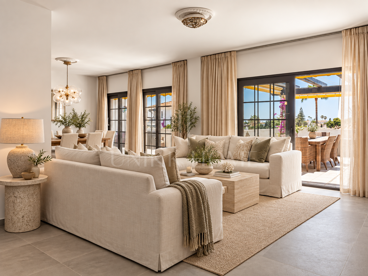 Apartamento reformado de 3 dormitorios con amplia terraza orientada al suroeste en Aldea Blanca