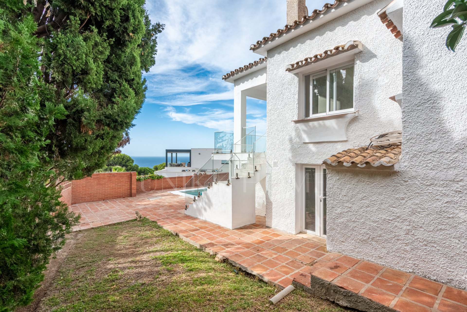 Villa independiente con vistas al mar en La Capellanía