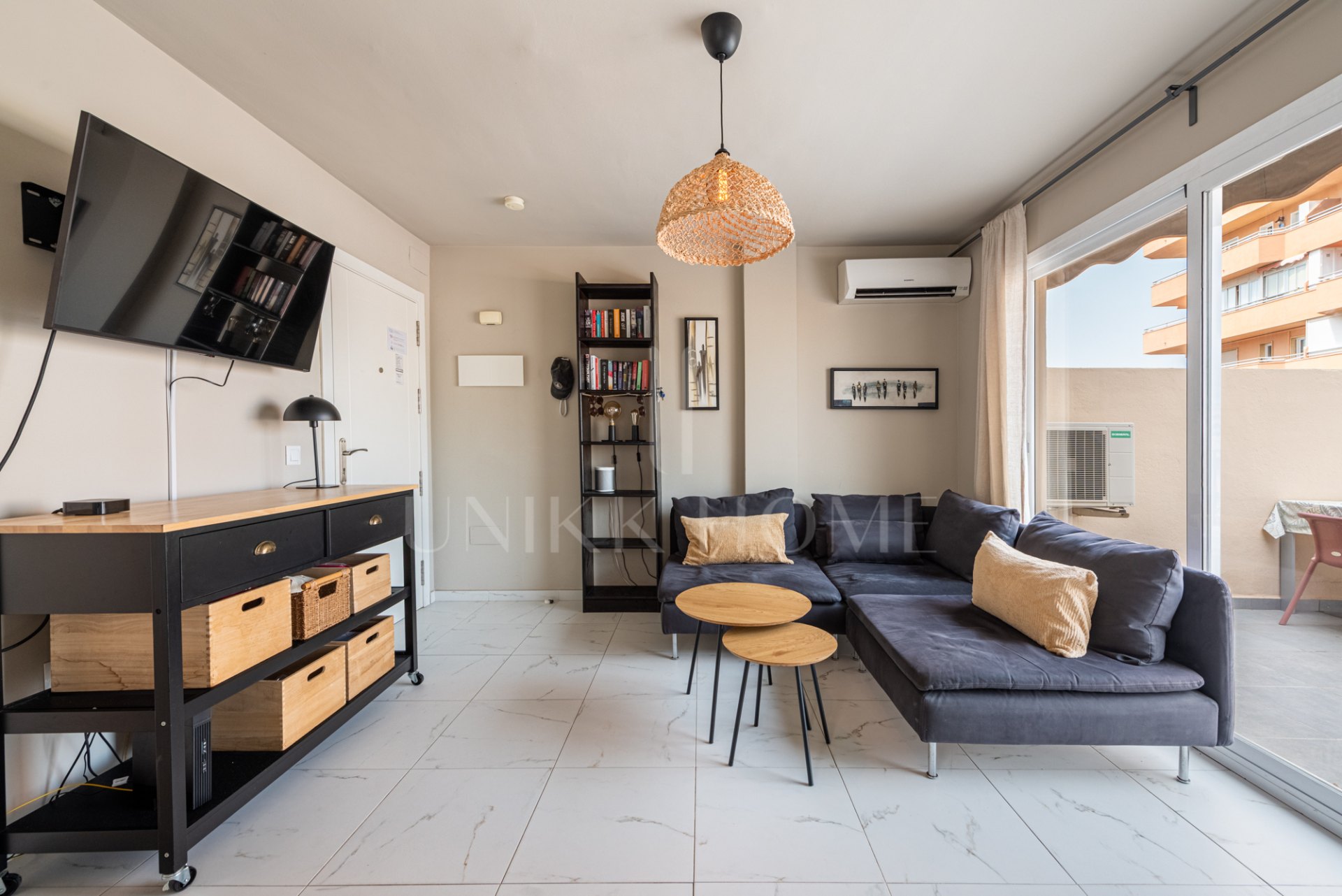 Stylish penthouse with a spacious terrace just steps fro the beach in Los Boliches