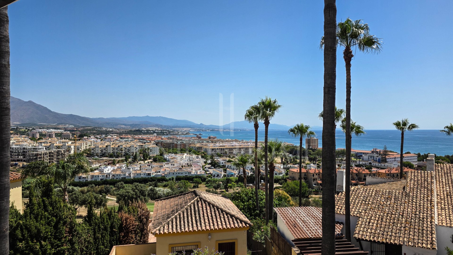 Townhouse with Breathtaking Panoramic Sea and Mountain Views in Las Brisas, La Duquesa