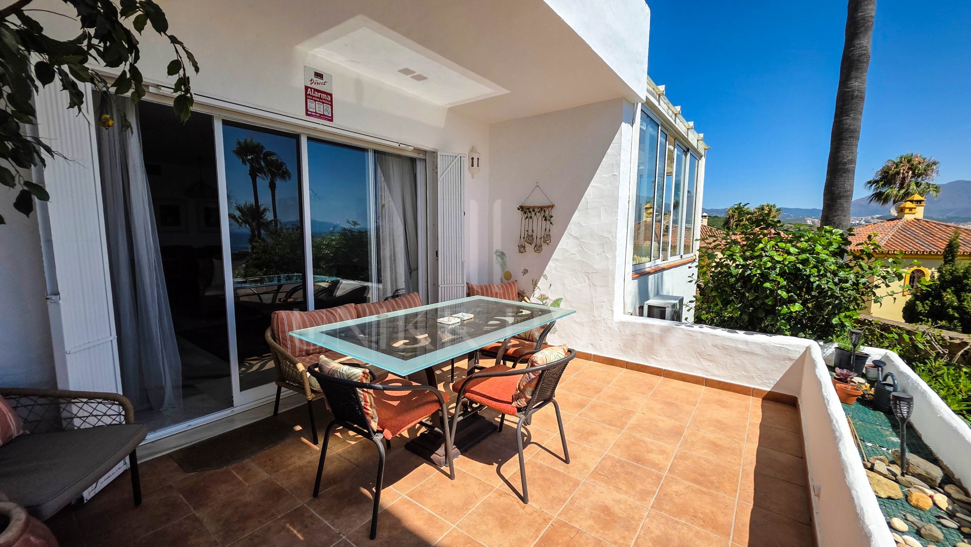 Townhouse with Breathtaking Panoramic Sea and Mountain Views in Las Brisas, La Duquesa