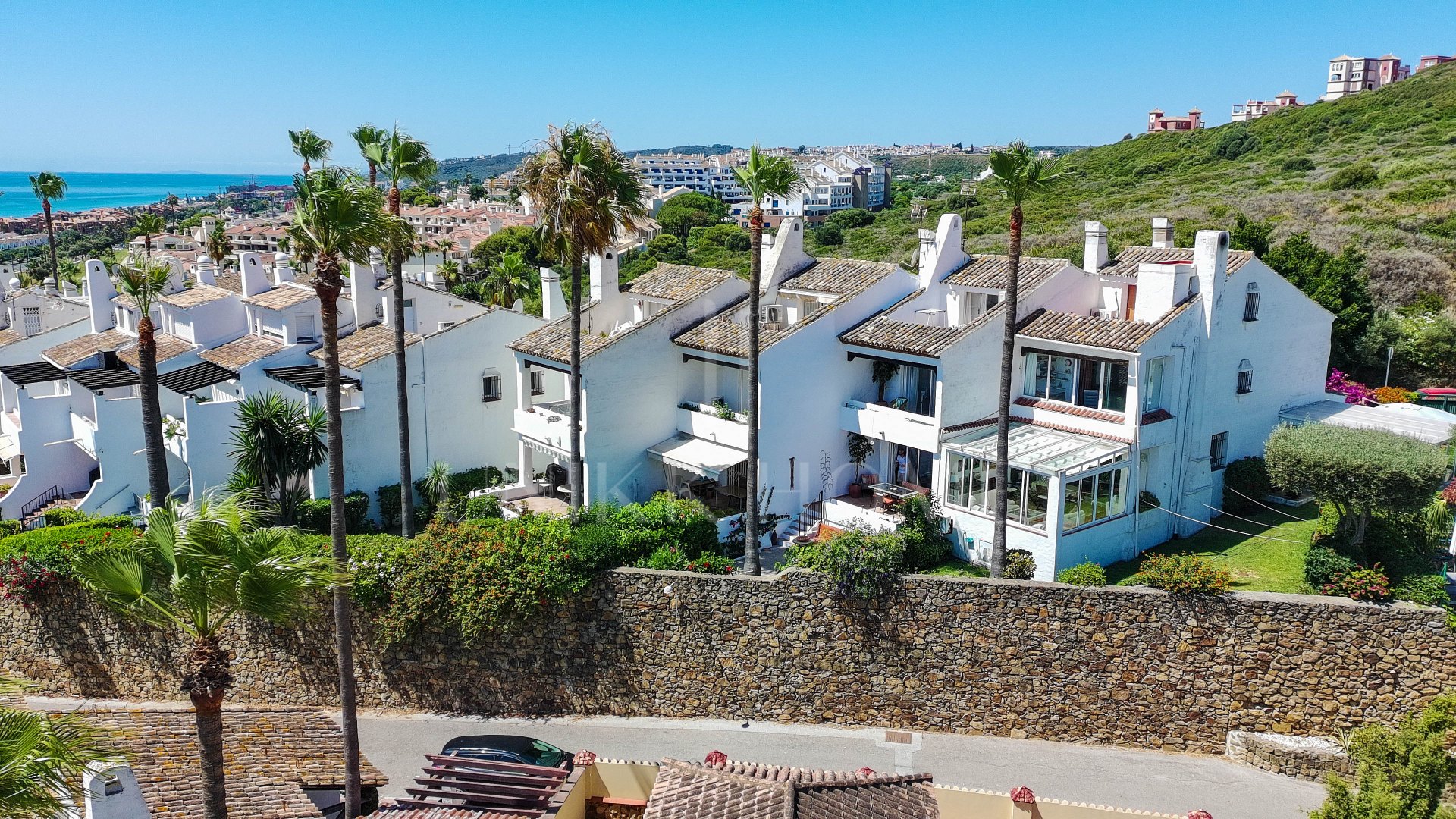 Townhouse with Breathtaking Panoramic Sea and Mountain Views in Las Brisas, La Duquesa